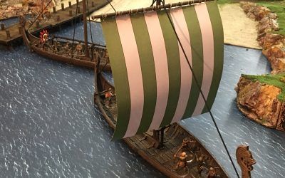 28mm Viking Longboats