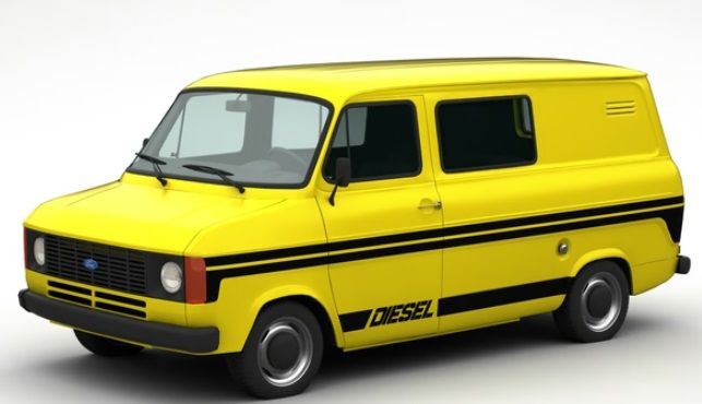 80-21 Mk 2 Transit Van