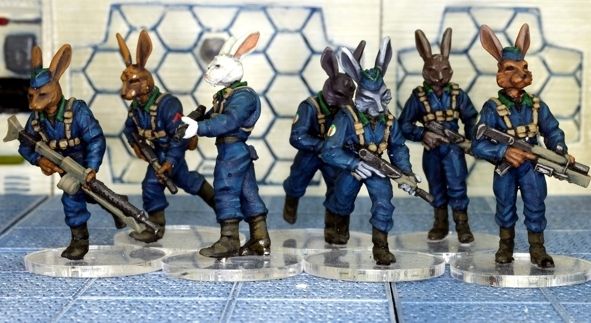 ILR Skirmish Trooper miniatures by Sally 4th
