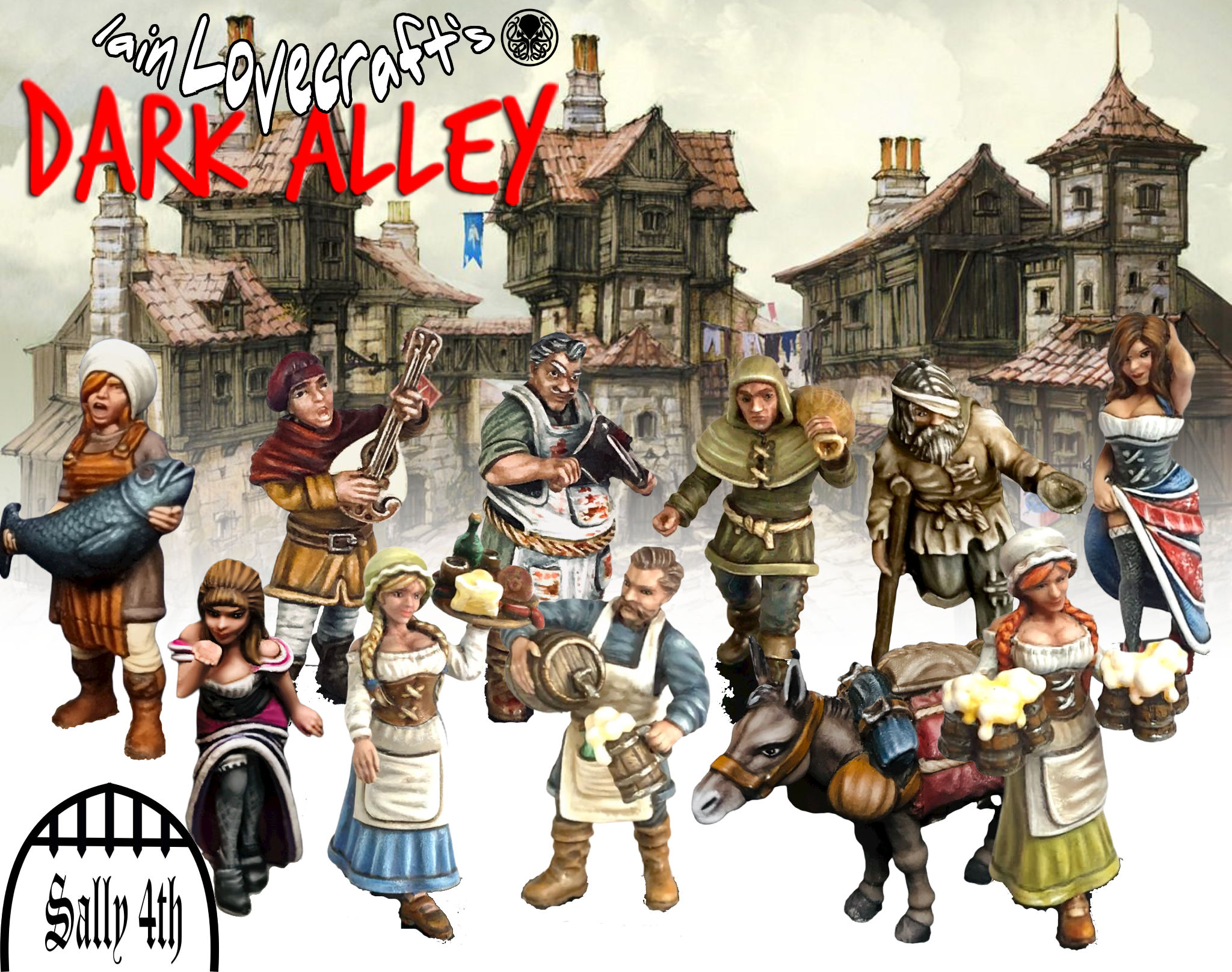 Butcher - Sally 4th 28mm Fantasy & Gaming Miniatures