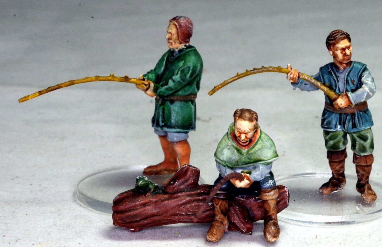 Gone Fishing Set - Sally 4th 28mm Fantasy & Gaming Miniatures