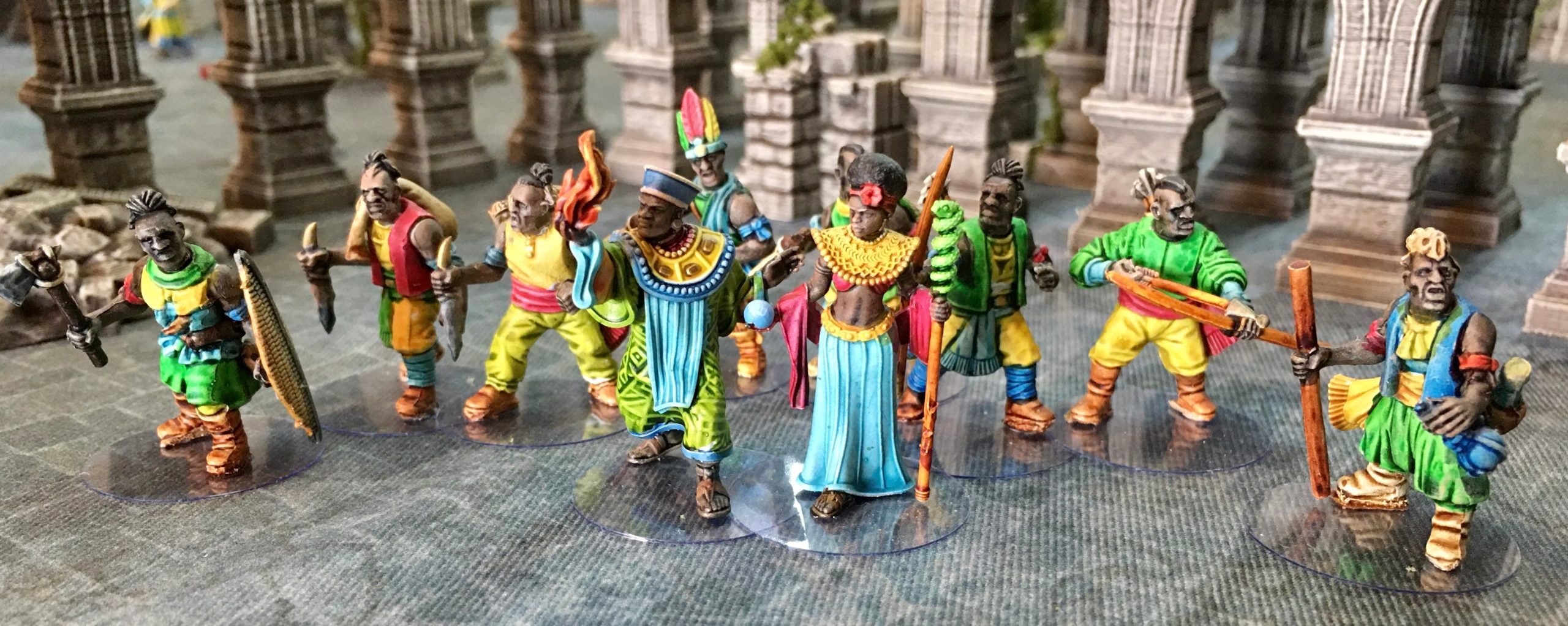  Frostgrave Ghost Archipelago Tribals : Toys & Games