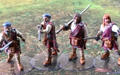 Speed-painting Rob Roy Highlanders