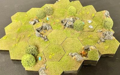 Hexhog Tabletops 3D Printed modular terrain
