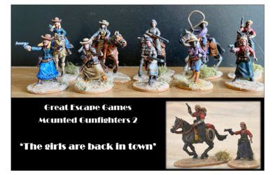 Painting Mounted Gunfighters 2: The Ladies