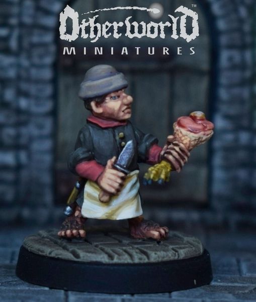 Halfling Cook - Sally 4th 28mm Fantasy & Gaming Miniatures