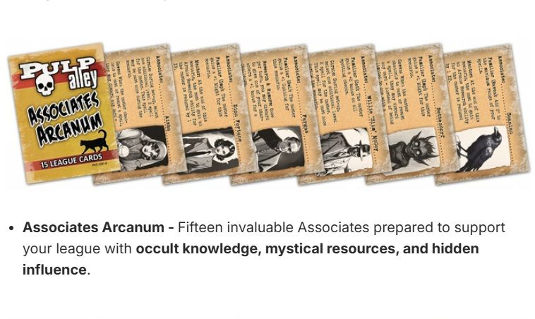 Pulp Alley Associates Arcanum