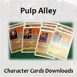 Pulp Alley Free Character Cards