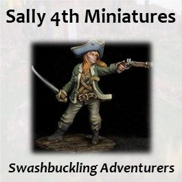 Gone Fishing Set - Sally 4th 28mm Fantasy & Gaming Miniatures