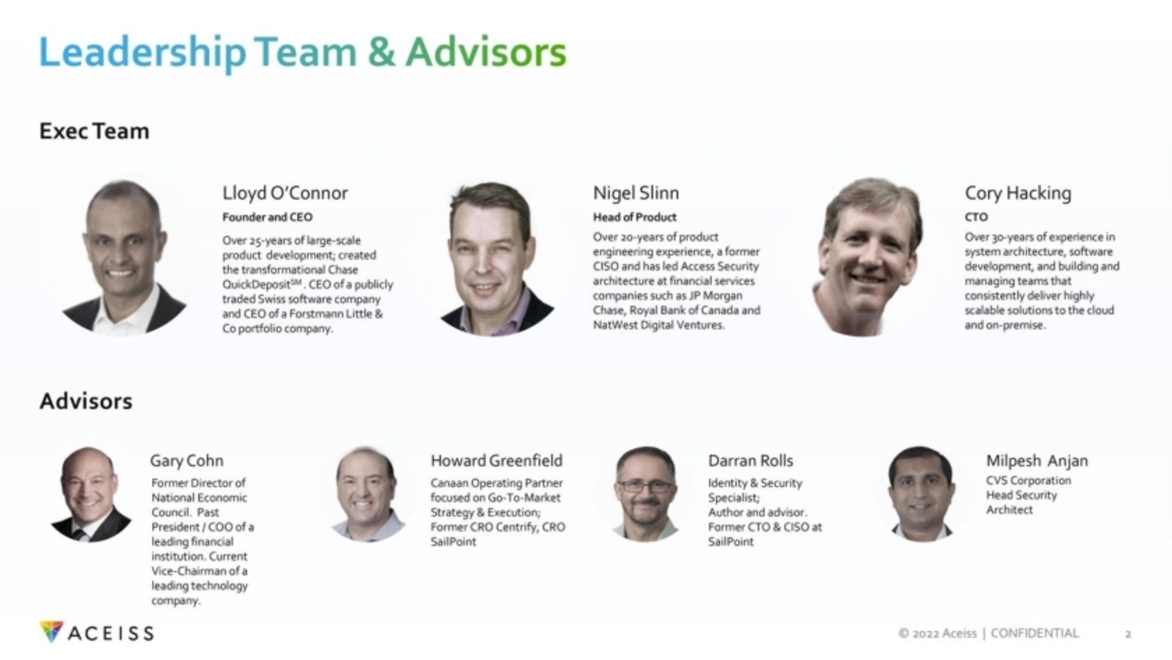 Aceiss Deck - Page #2 - Team Slide