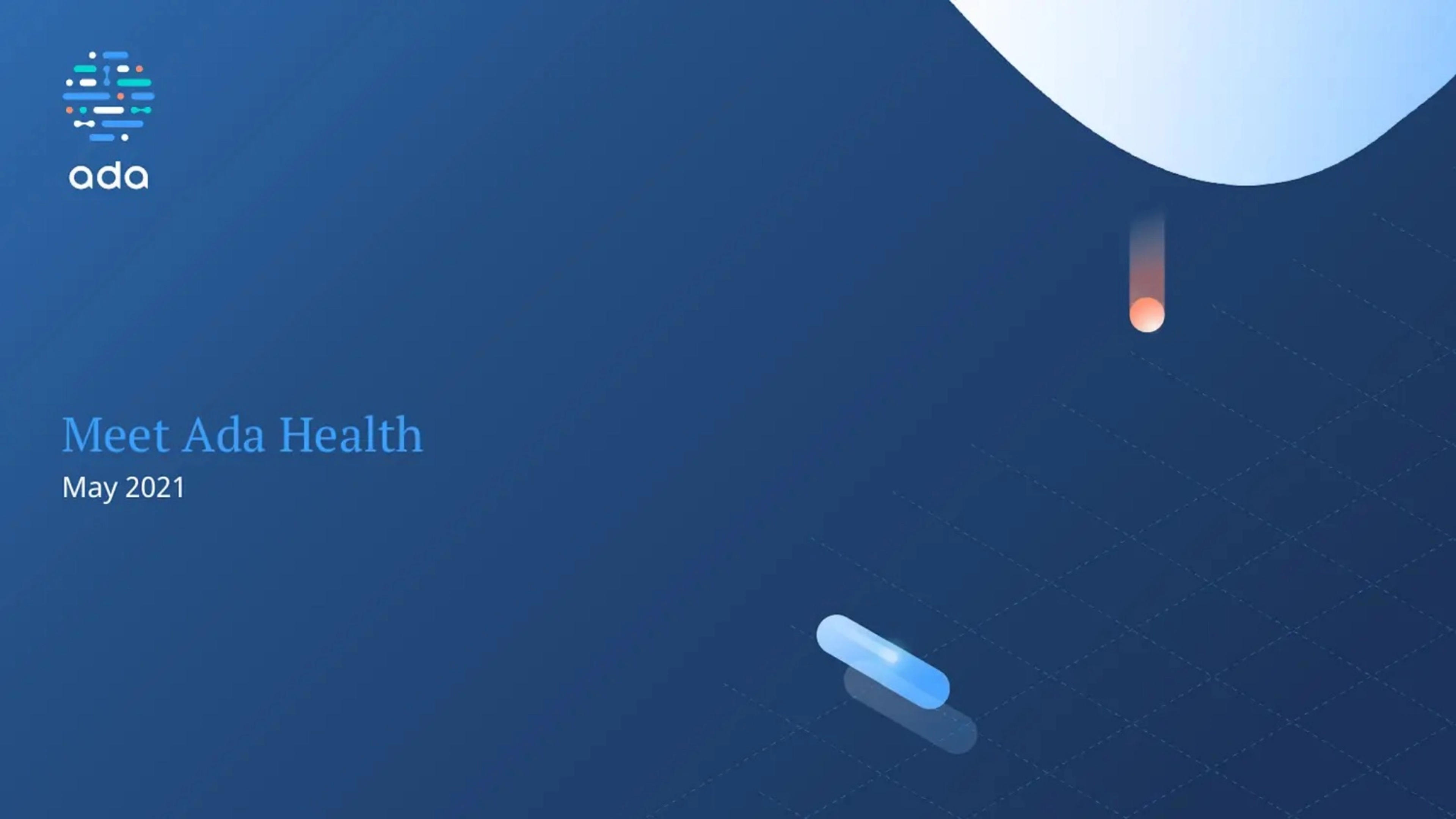 Ada Health Deck - Page #1 - Title Slide