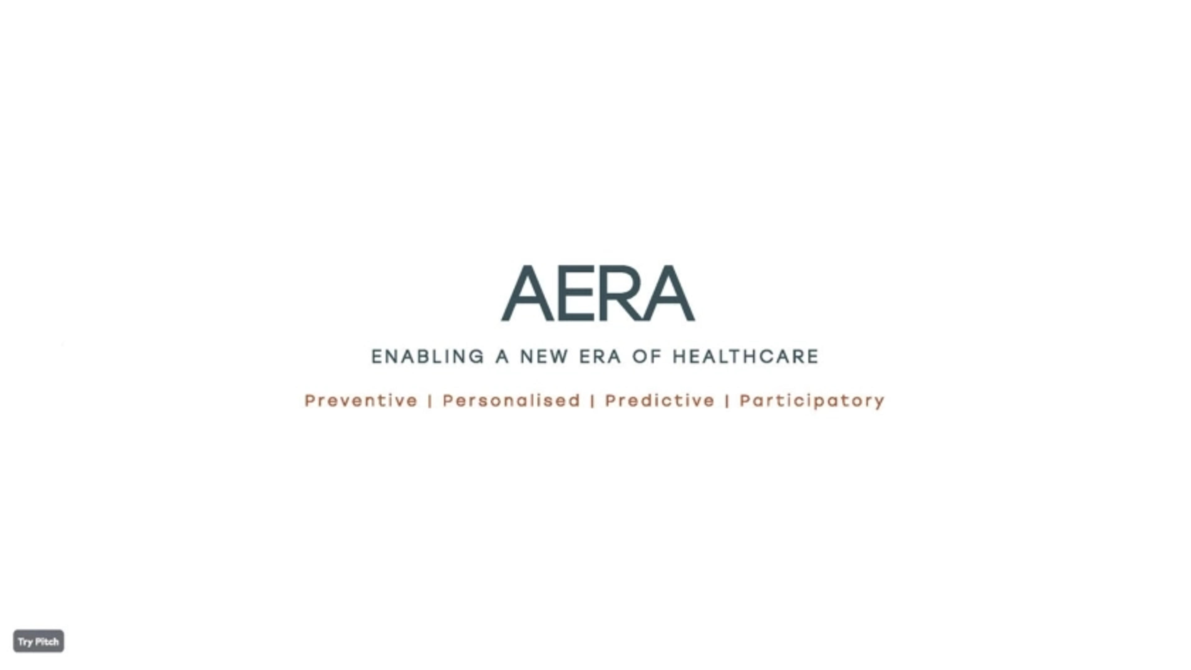 Aera Deck - Page #1 - Title Slide