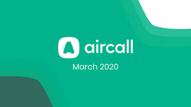 Aircall Deck - Page #1 - Title Slide