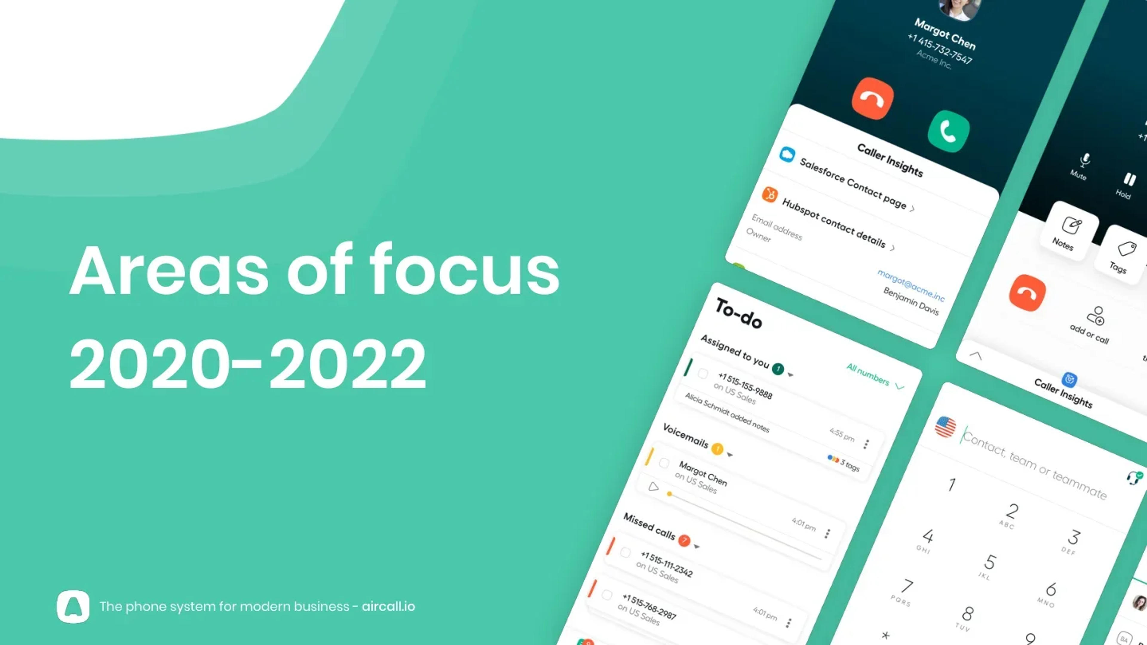 Aircall Deck - Page #18 - Roadmap Slide
