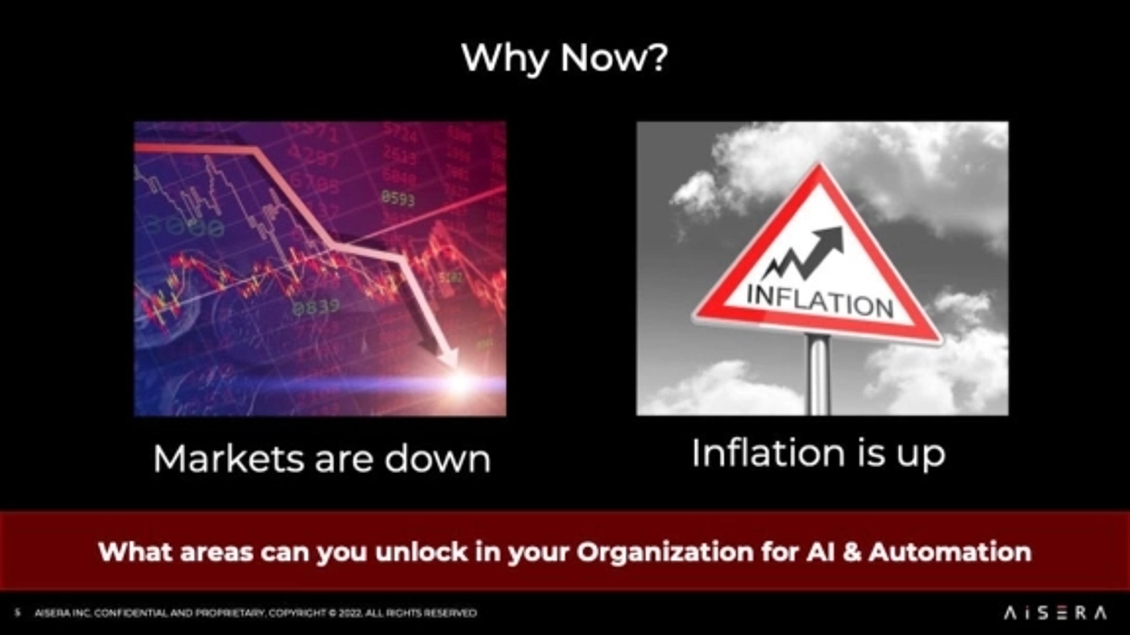 Aisera Deck - Page #5 - Why Now? Slide