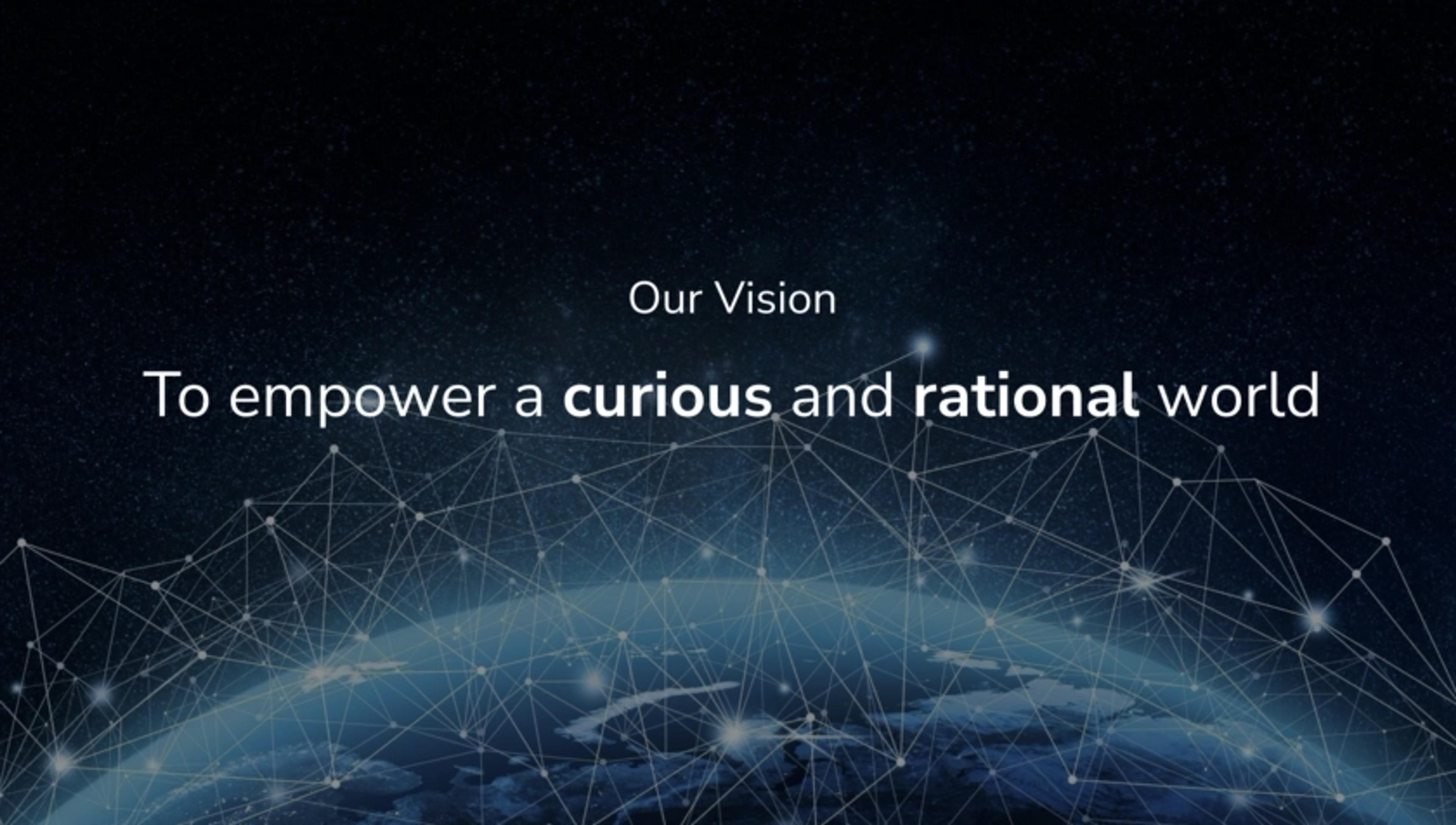 Alation Deck - Page #2 - Mission-Vision Slide