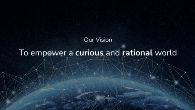Alation Deck - Page #2 - Mission-Vision Slide