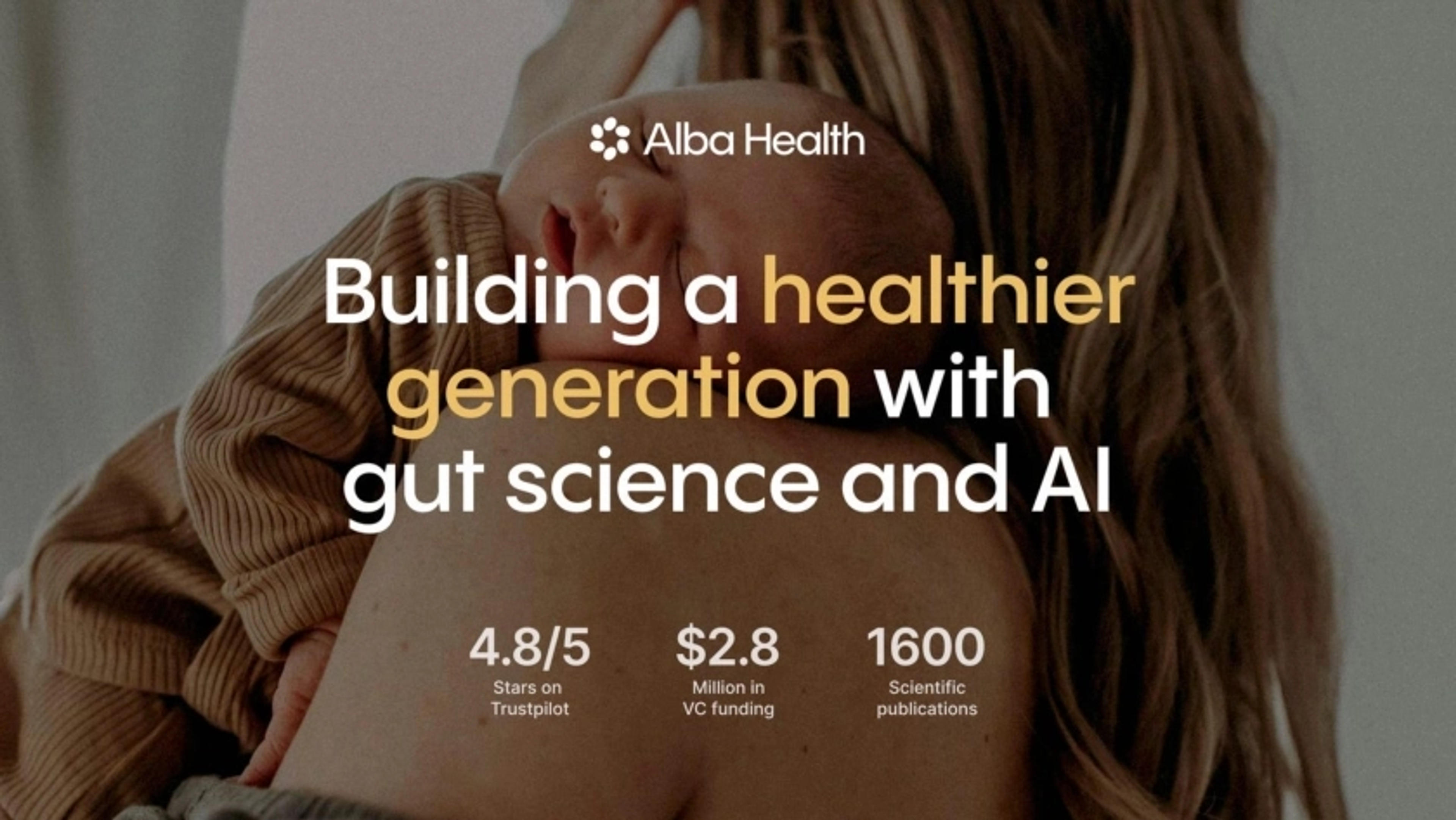 Alba Health Deck - Page #1 - Title Slide