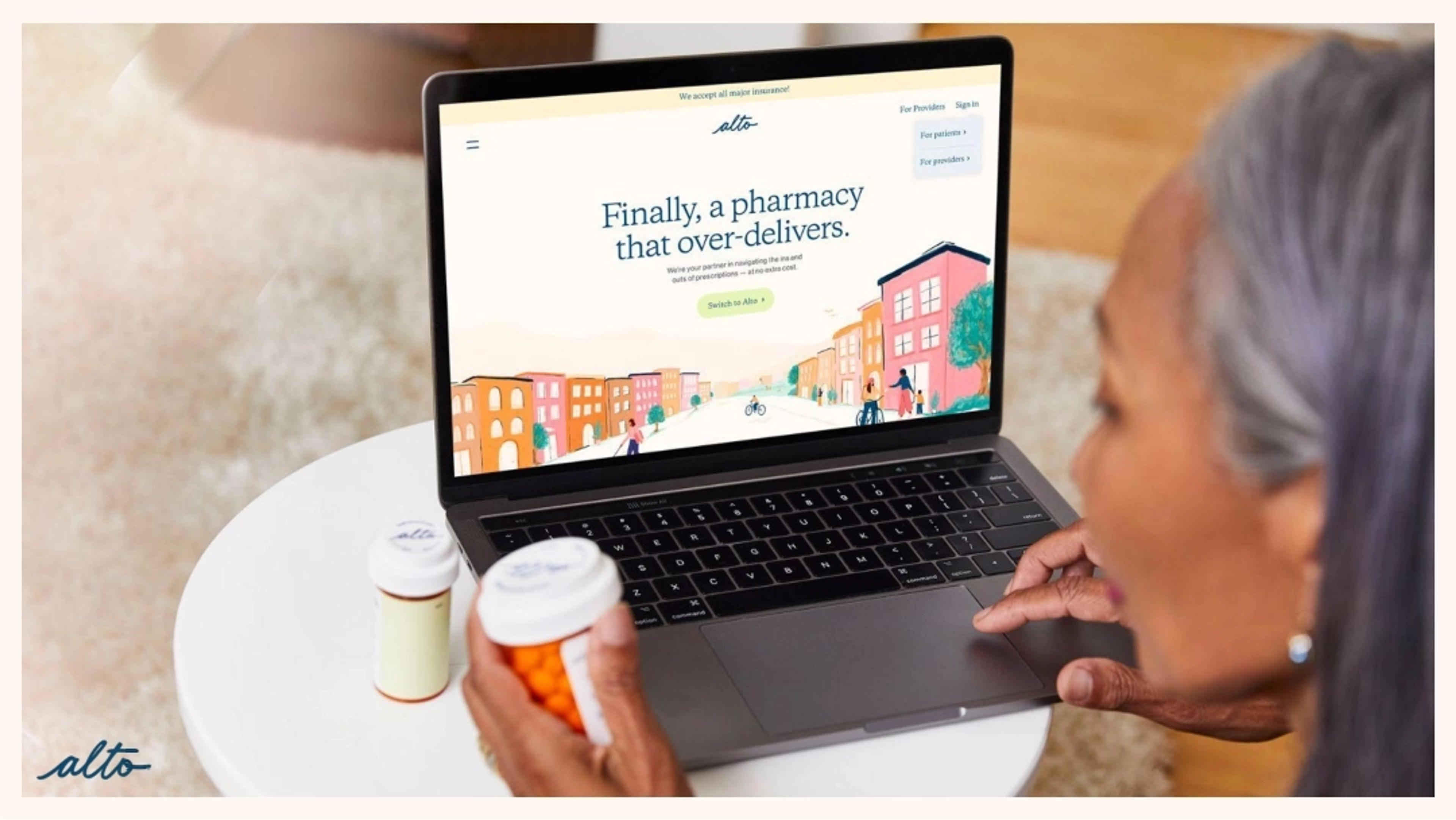 Alto Pharmacy Deck - Page #1 - Title Slide