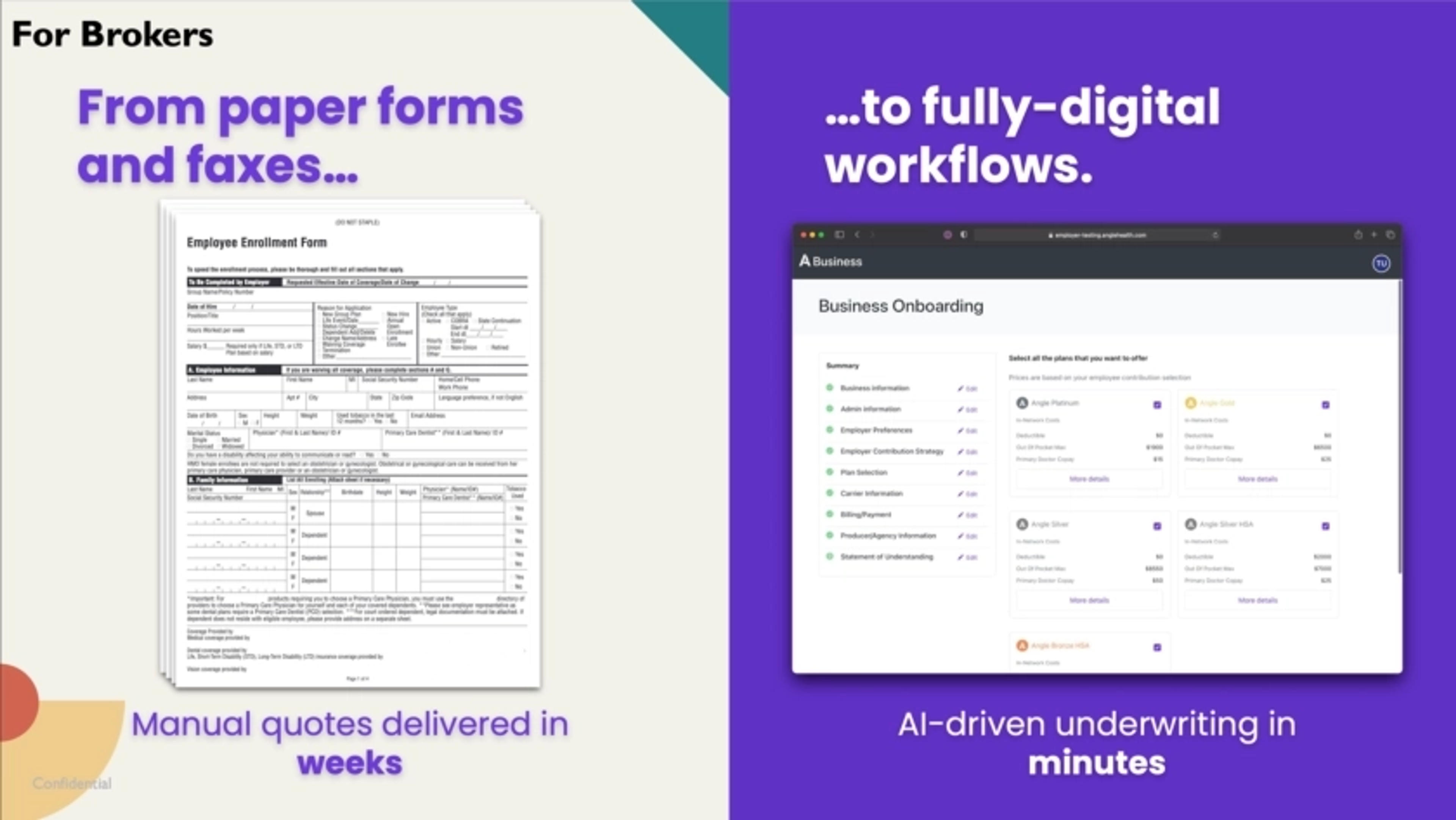 Angle Health Deck - Page #4 - Solution Slide