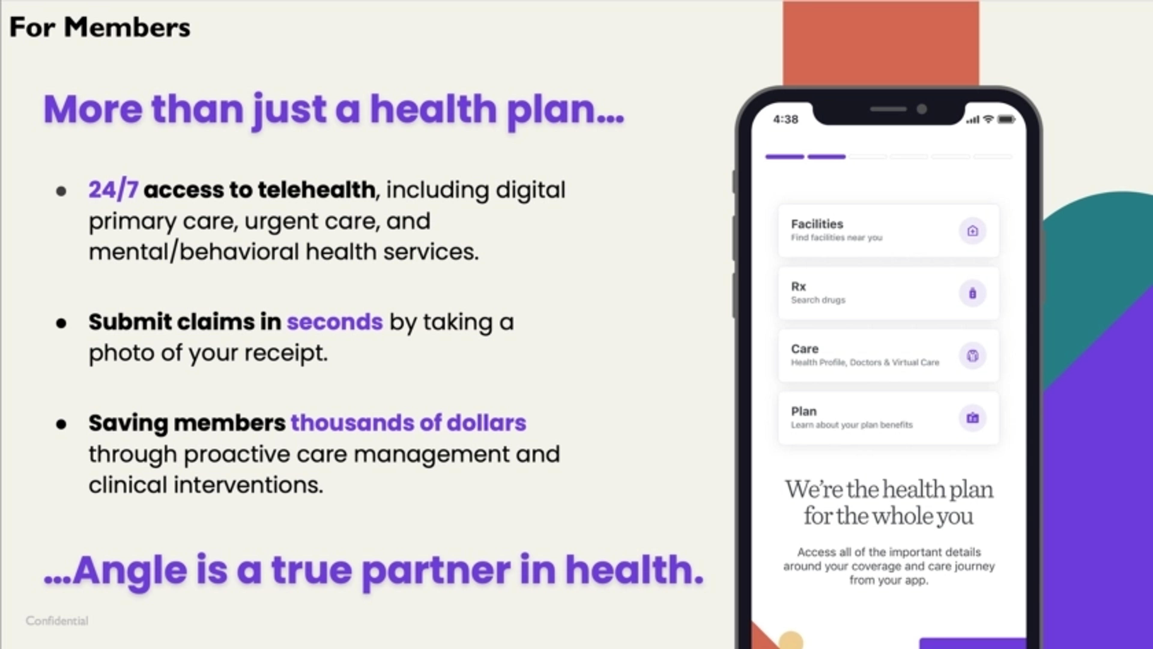 Angle Health Deck - Page #6 - Solution Slide