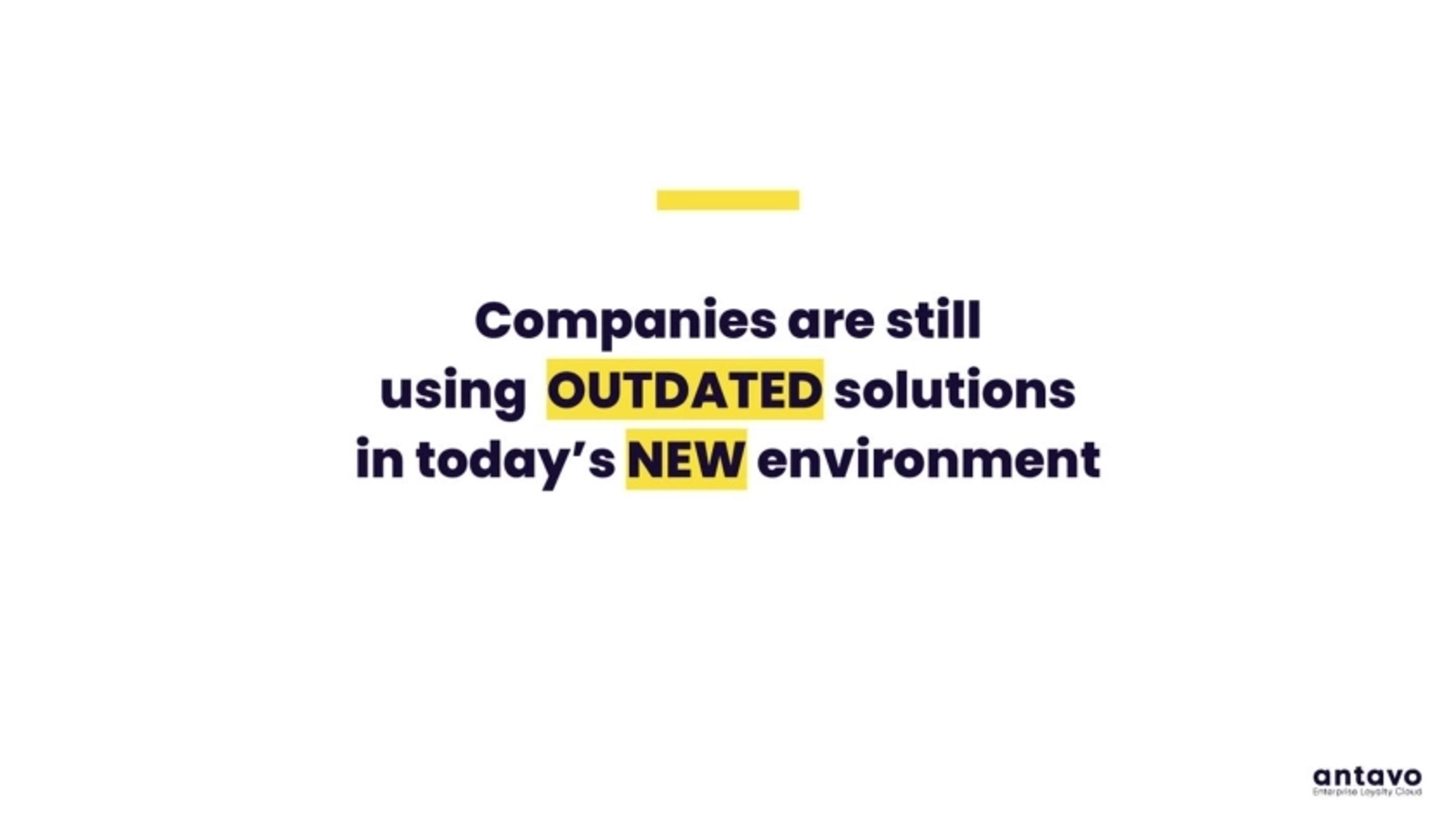 Antavo Deck - Page #3 - Problem Slide