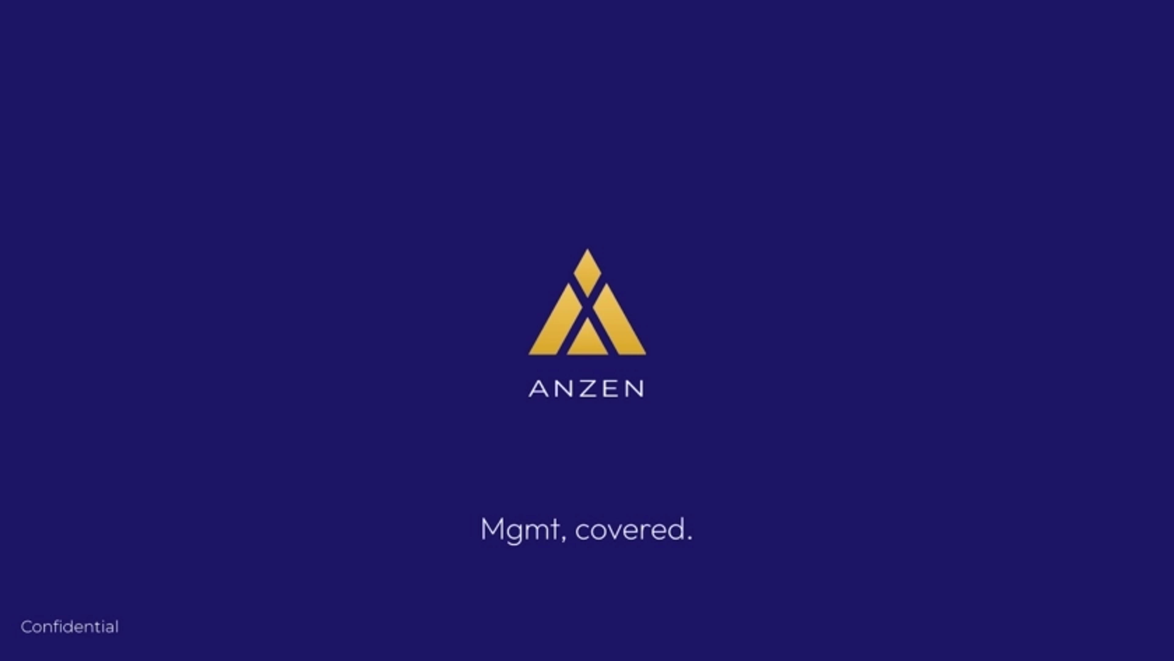 Anzen Deck - Page #1 - Title Slide