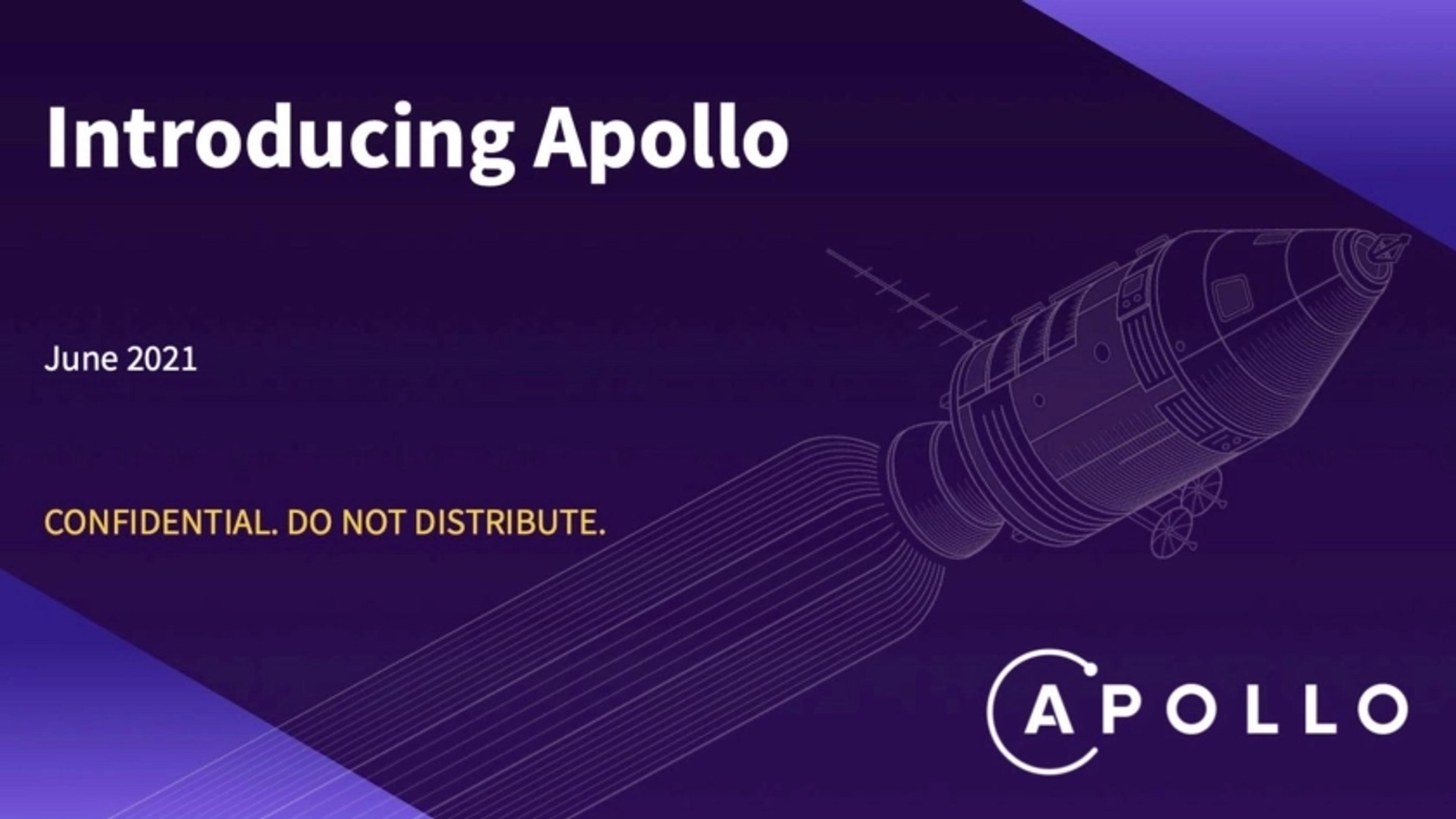 Apollo Deck - Page #1 - Title Slide
