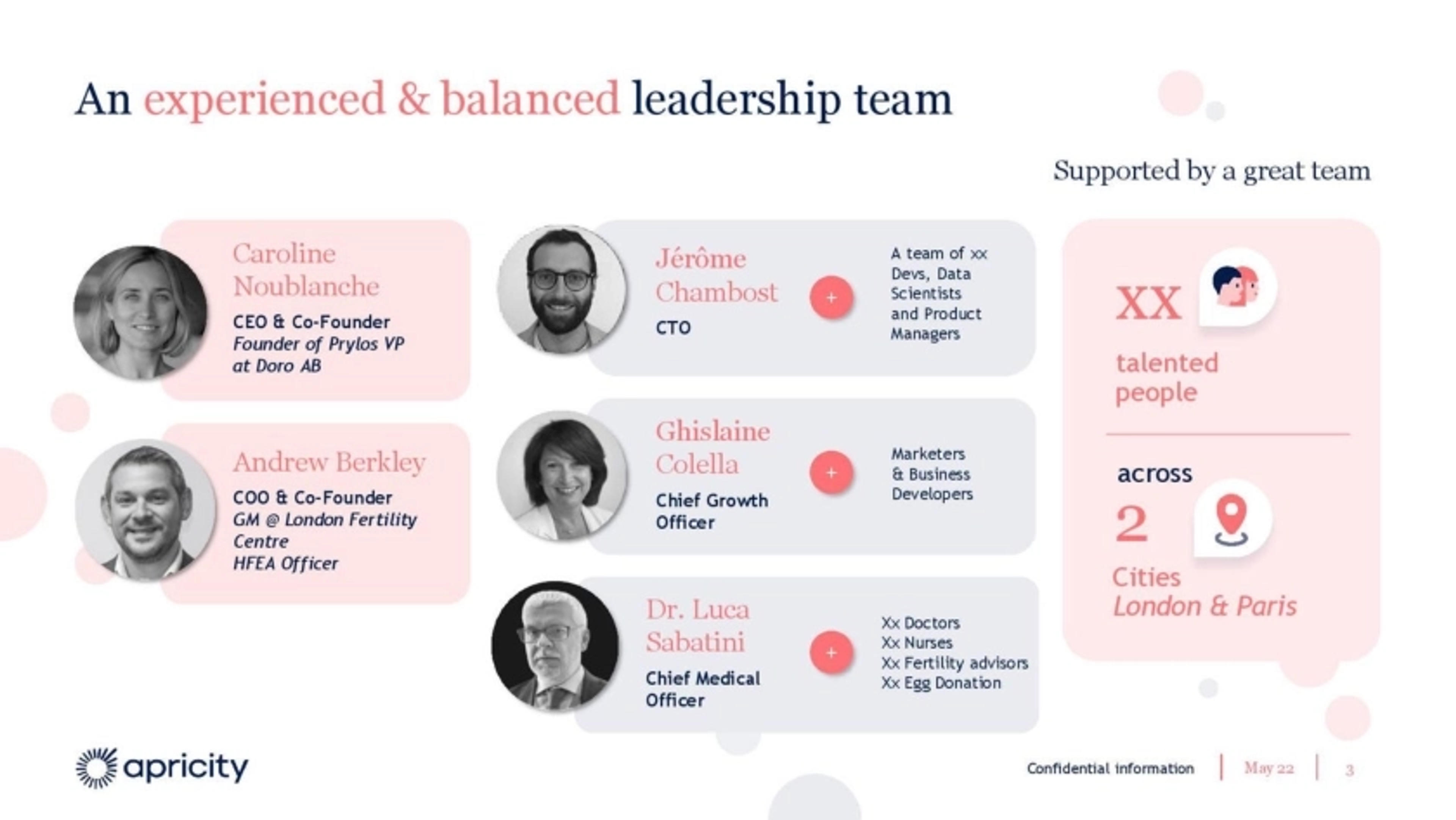 Apricity Deck - Page #3 - Team Slide