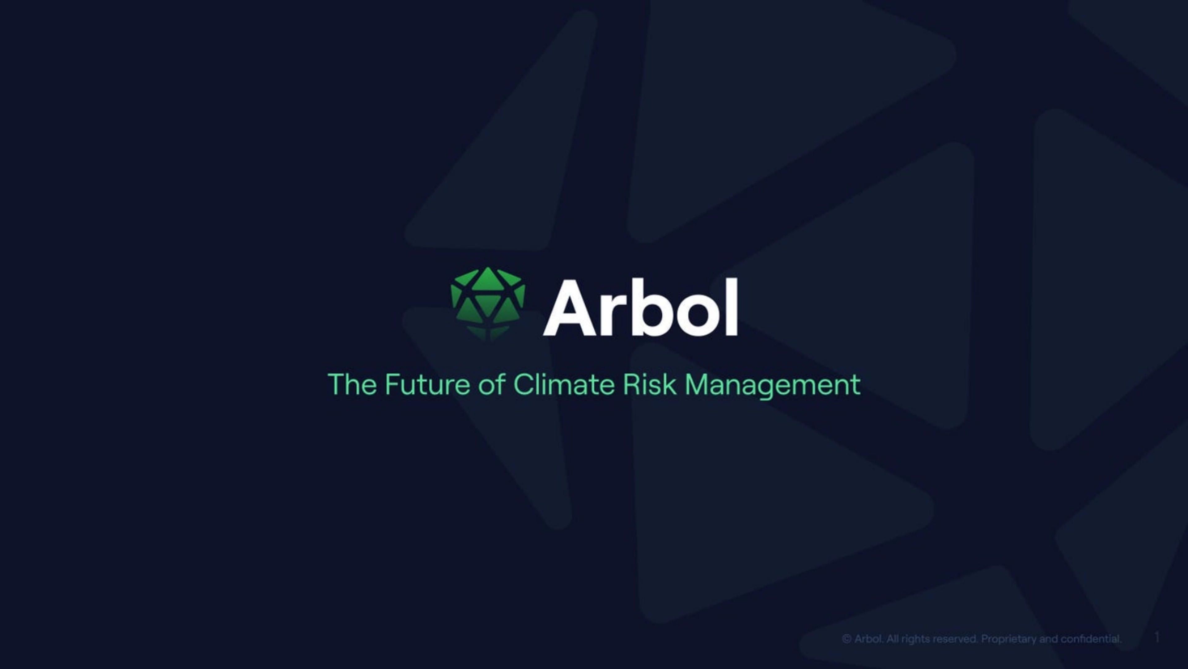 Arbol Deck - Page #1 - Title Slide