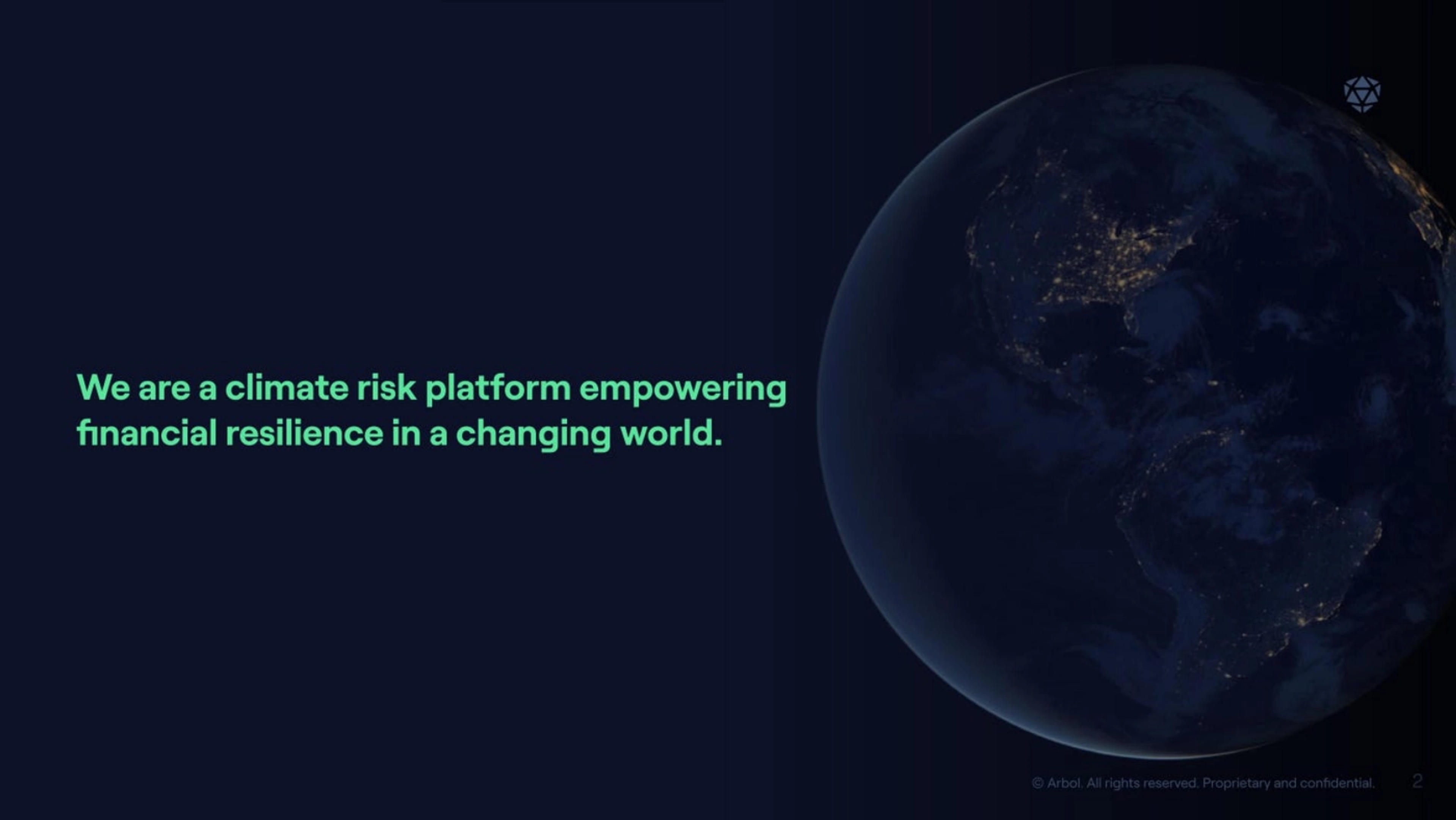 Arbol Deck - Page #2 - Mission-Vision Slide