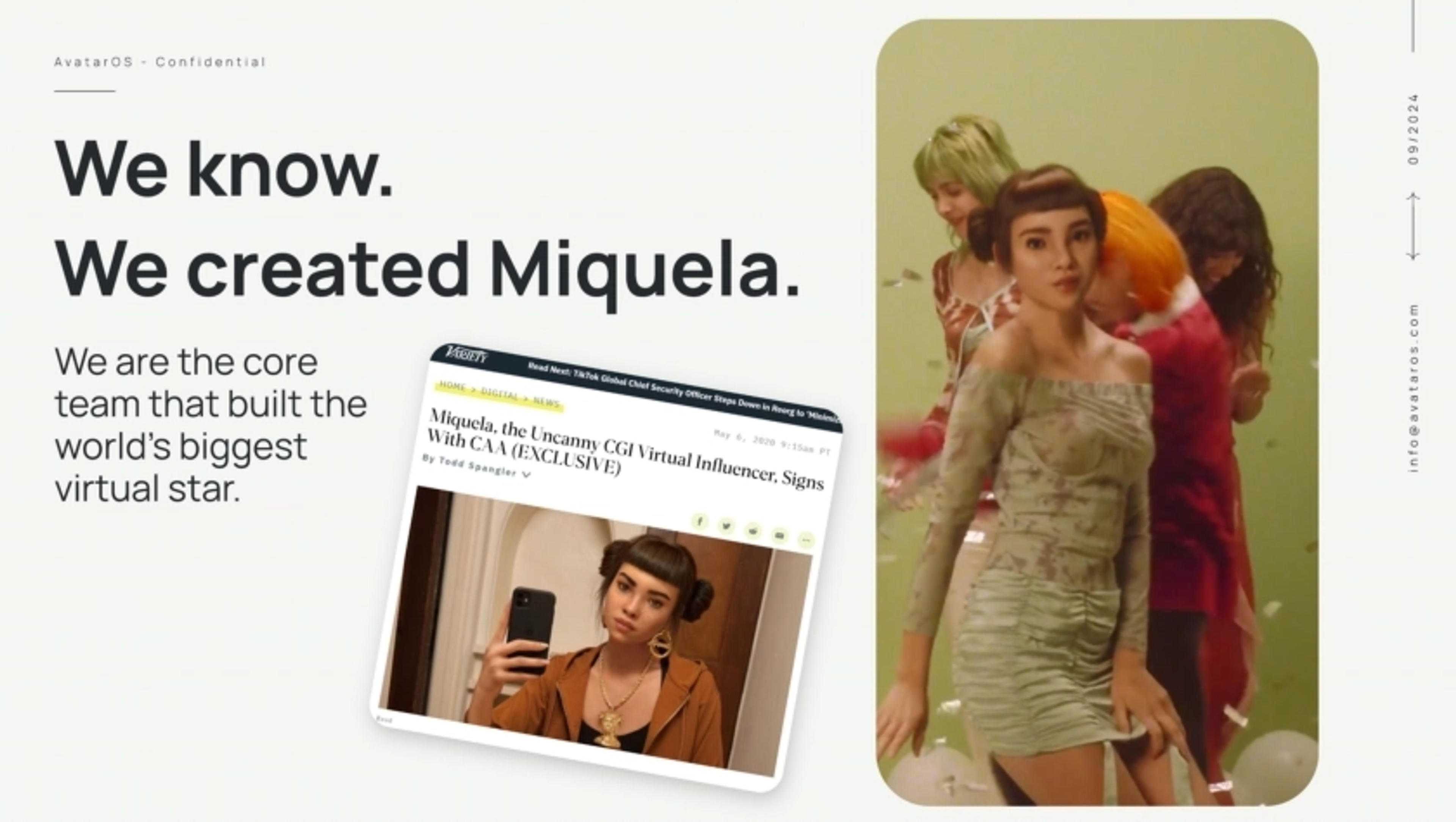 AvatarOS Deck - Page #3 - Team Slide