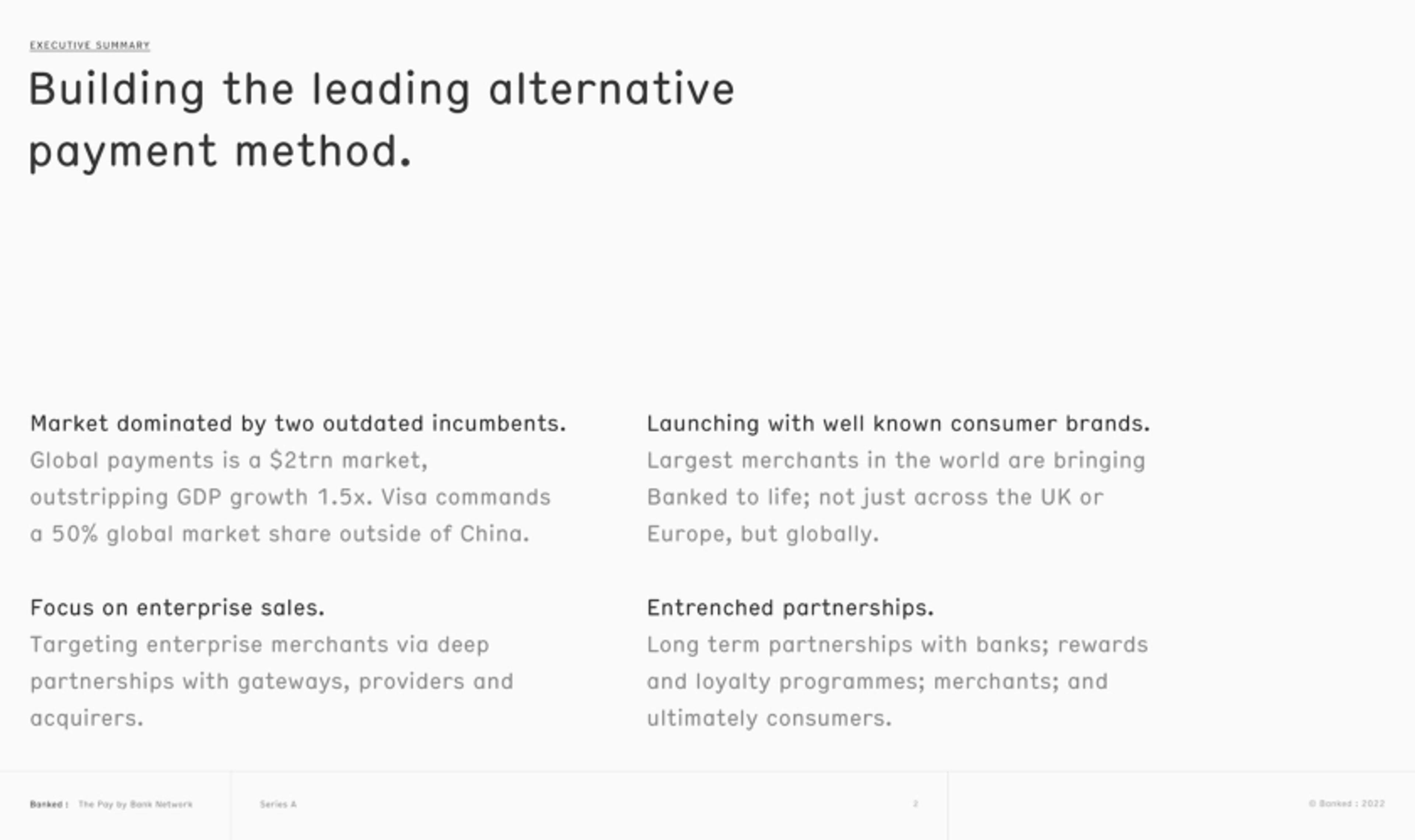 Banked : Deck - Page #2 - Problem Slide