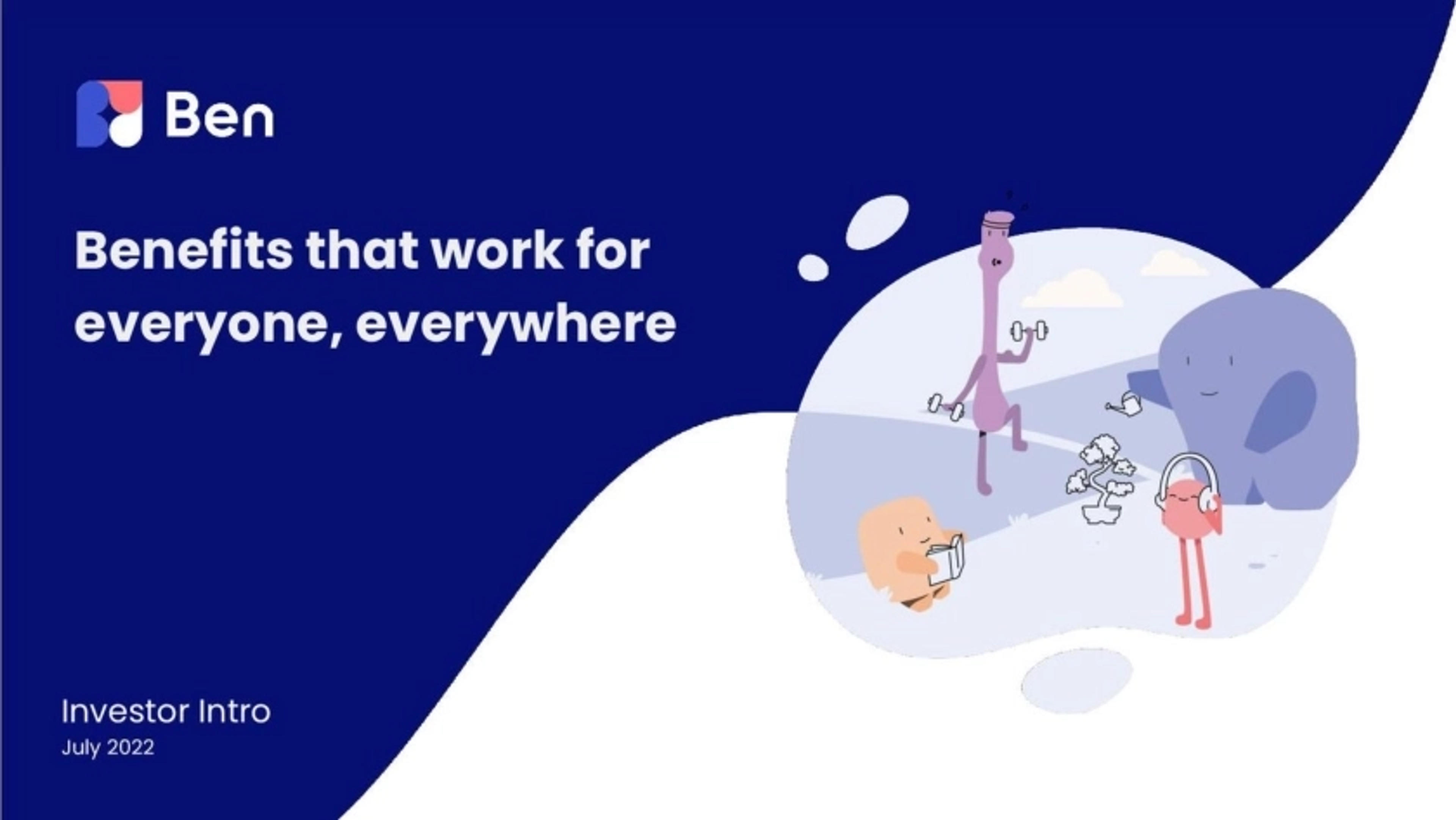 Ben Deck - Page #1 - Title Slide