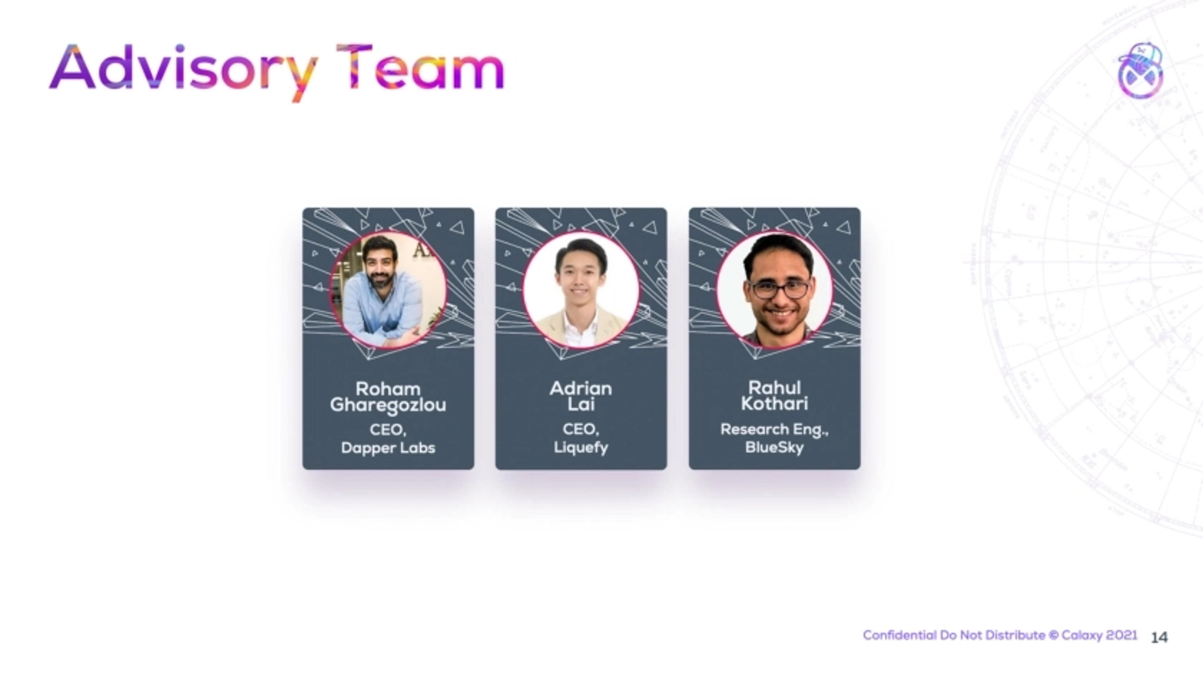 Calaxy Deck - Page #14 - Team Slide