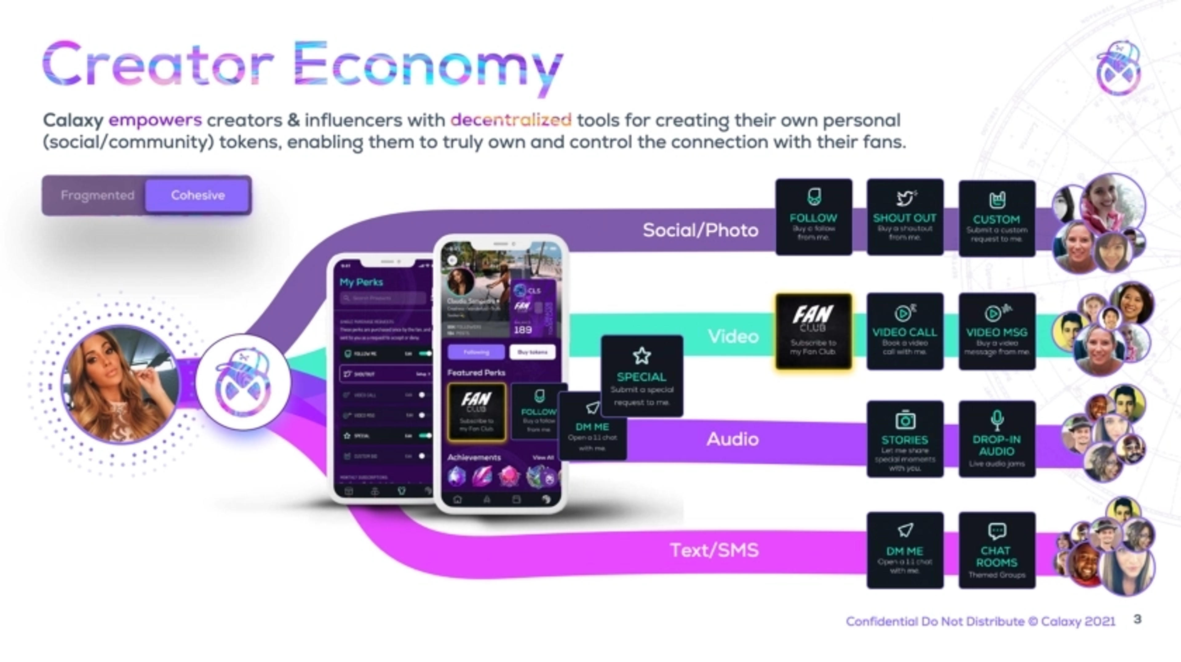Calaxy Deck - Page #3 - Solution Slide