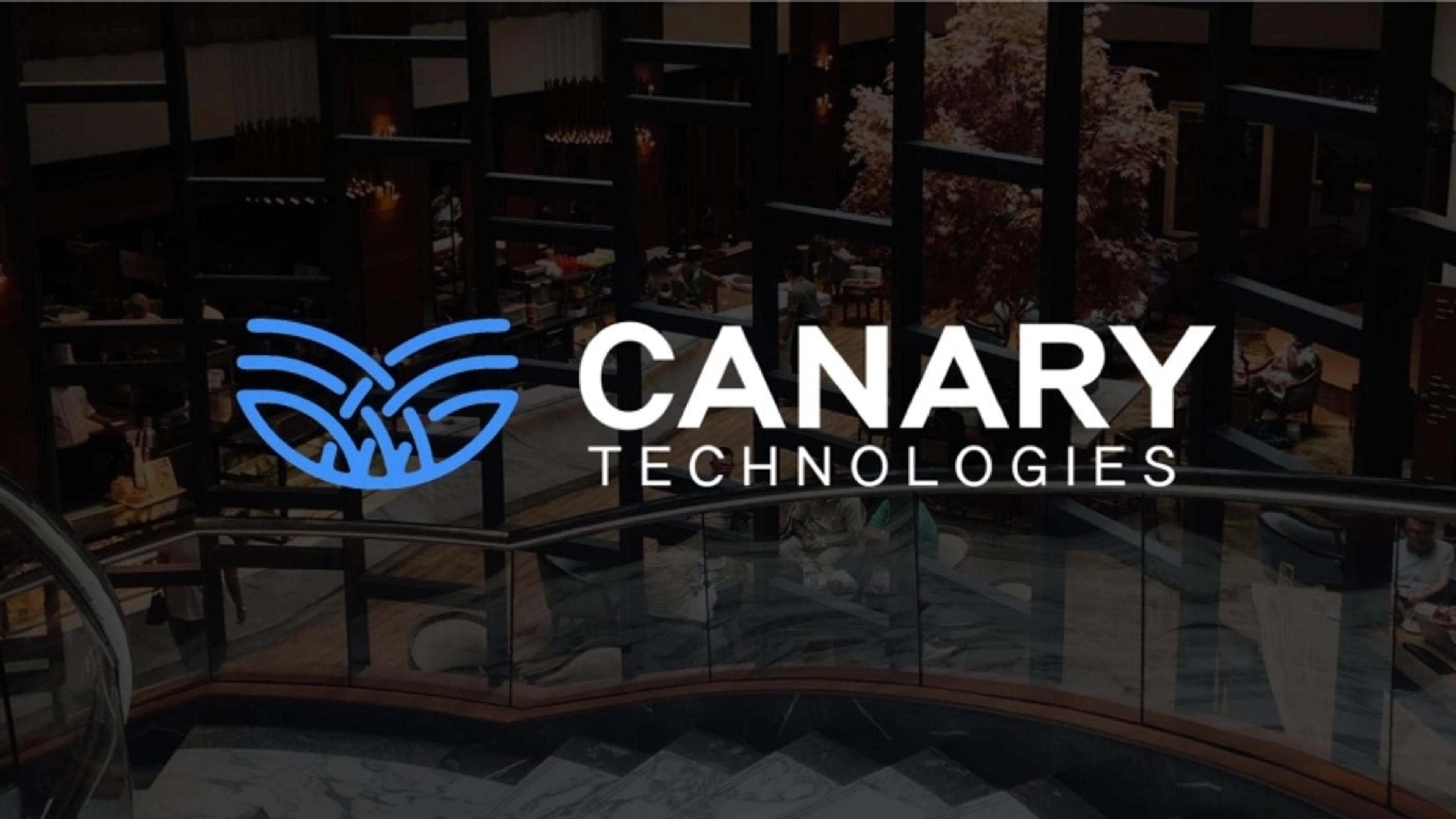 Canary Technologies Deck - Page #1 - Title Slide