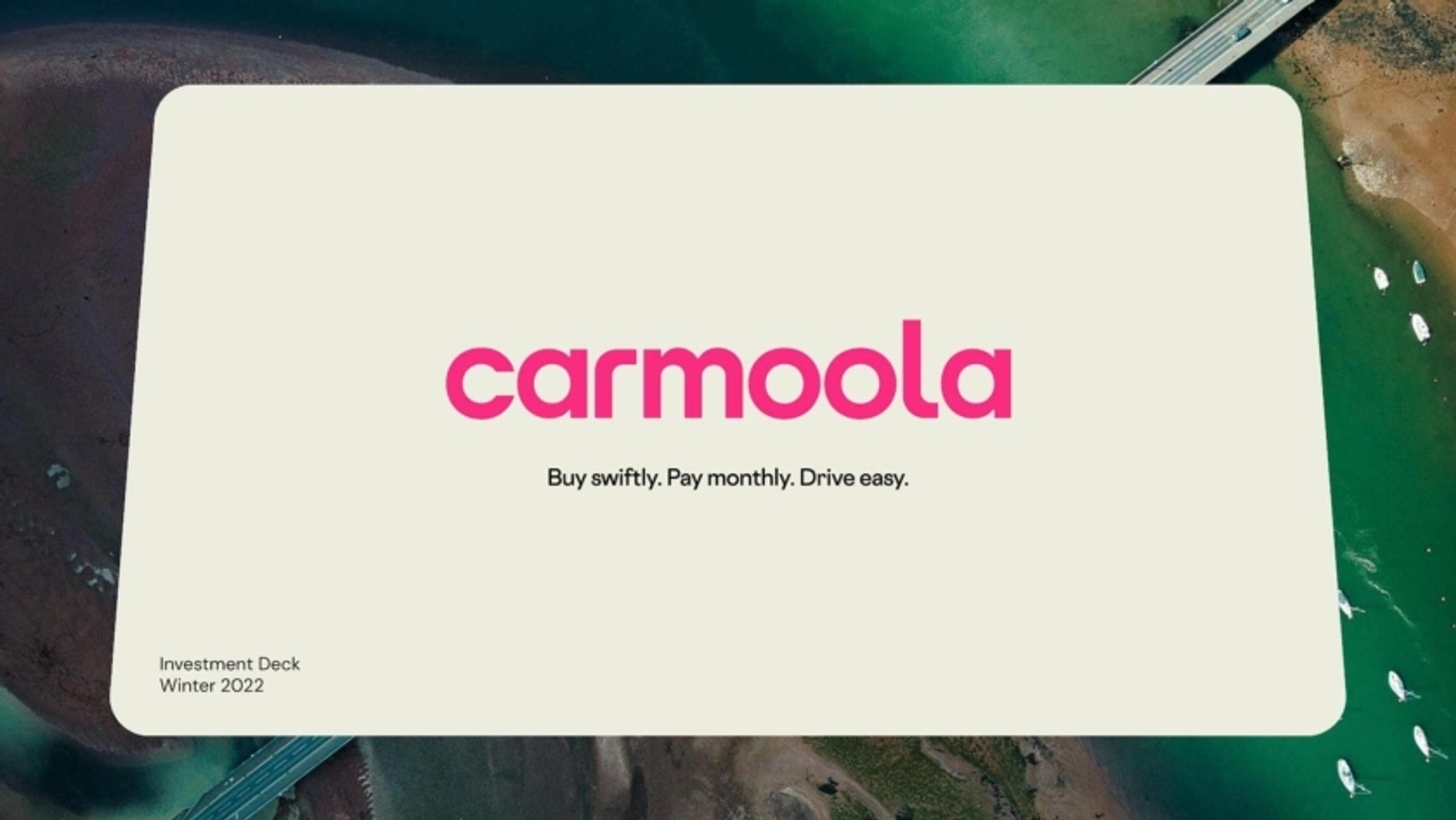 Carmoola Deck - Page #1 - Title Slide