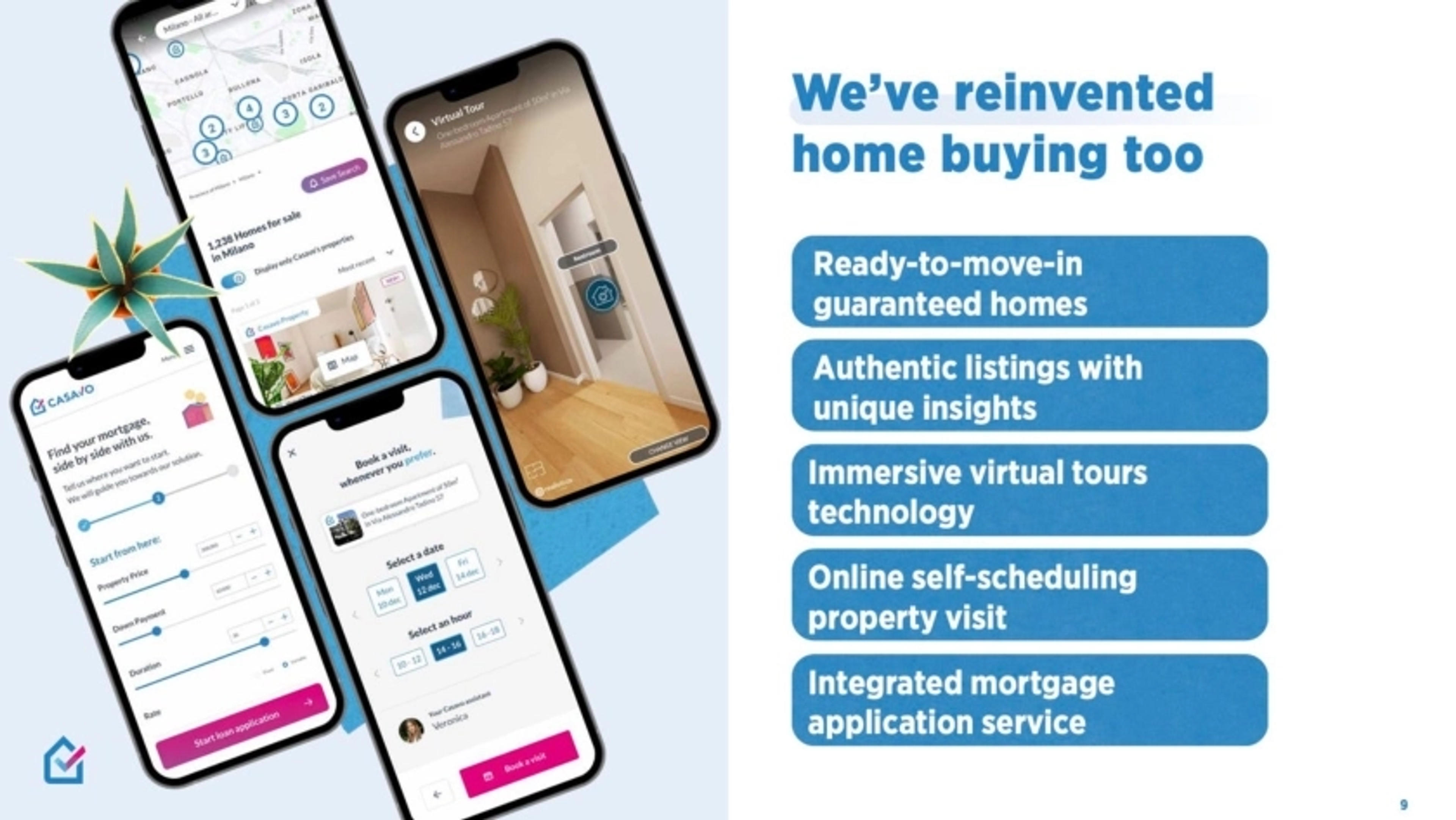 Casavo Deck - Page #9 - Product Slide