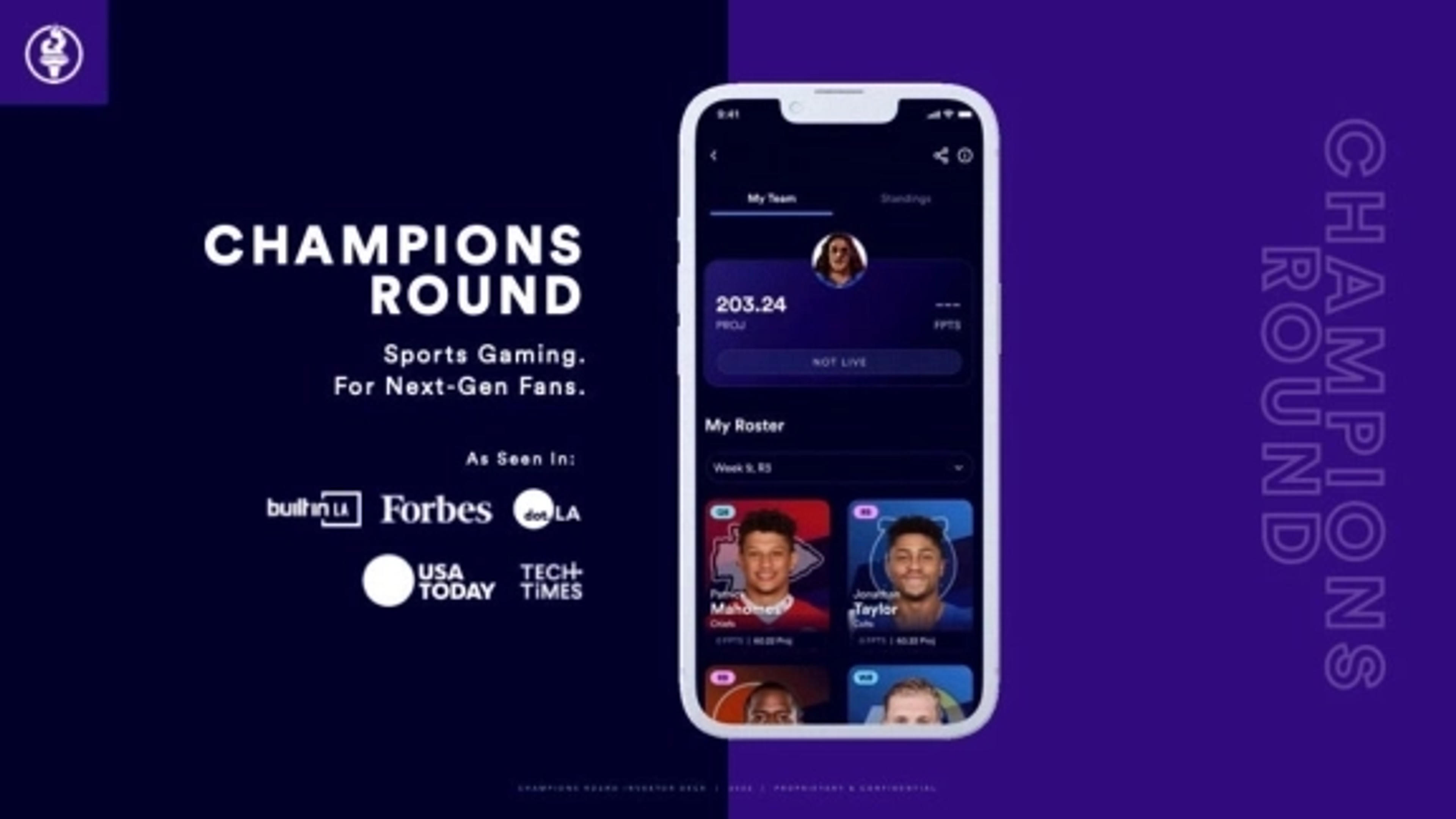 ChampionRounds Deck - Page #1 - Title Slide