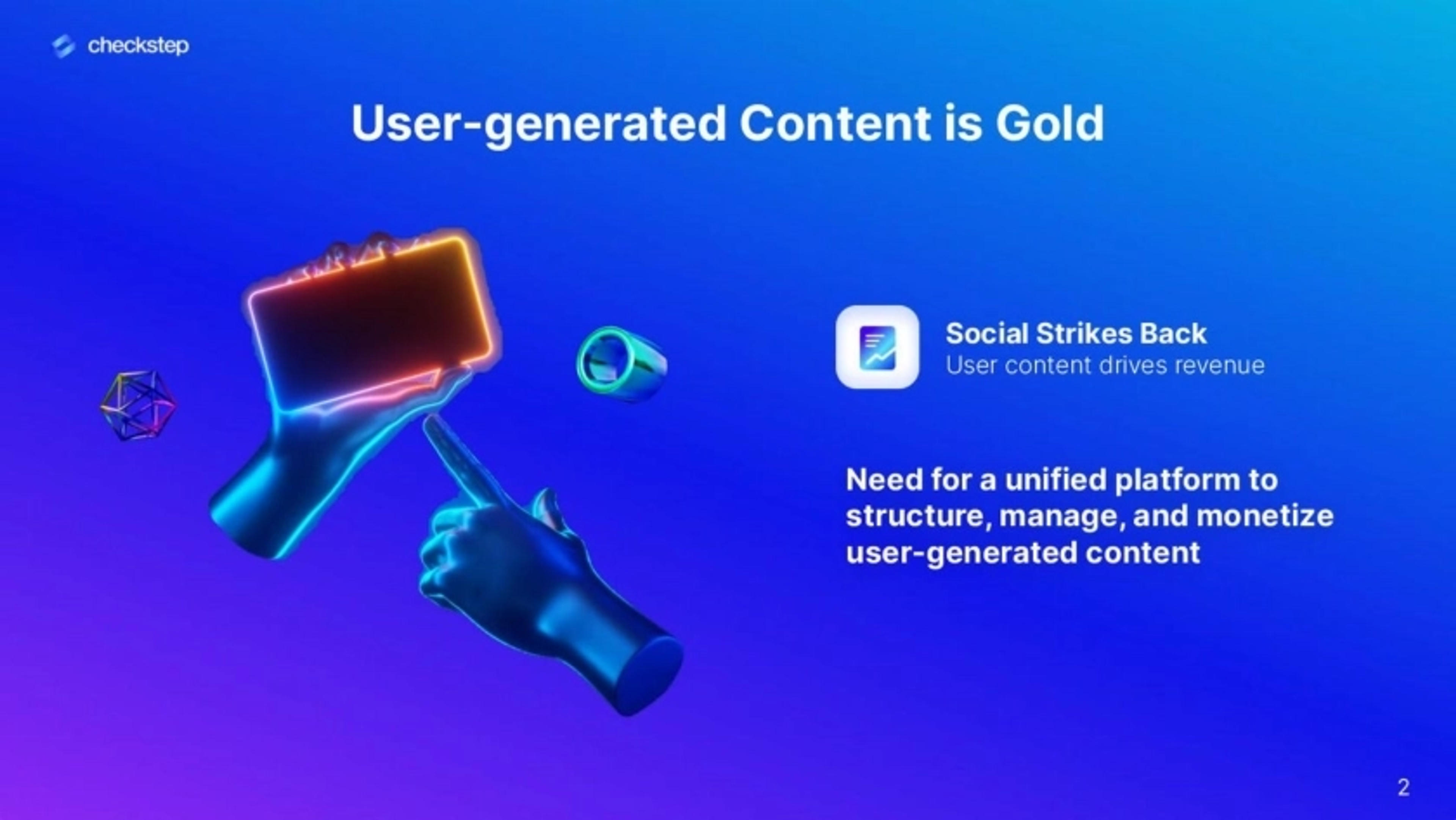 Checkstep Deck - Page #2 - Problem Slide