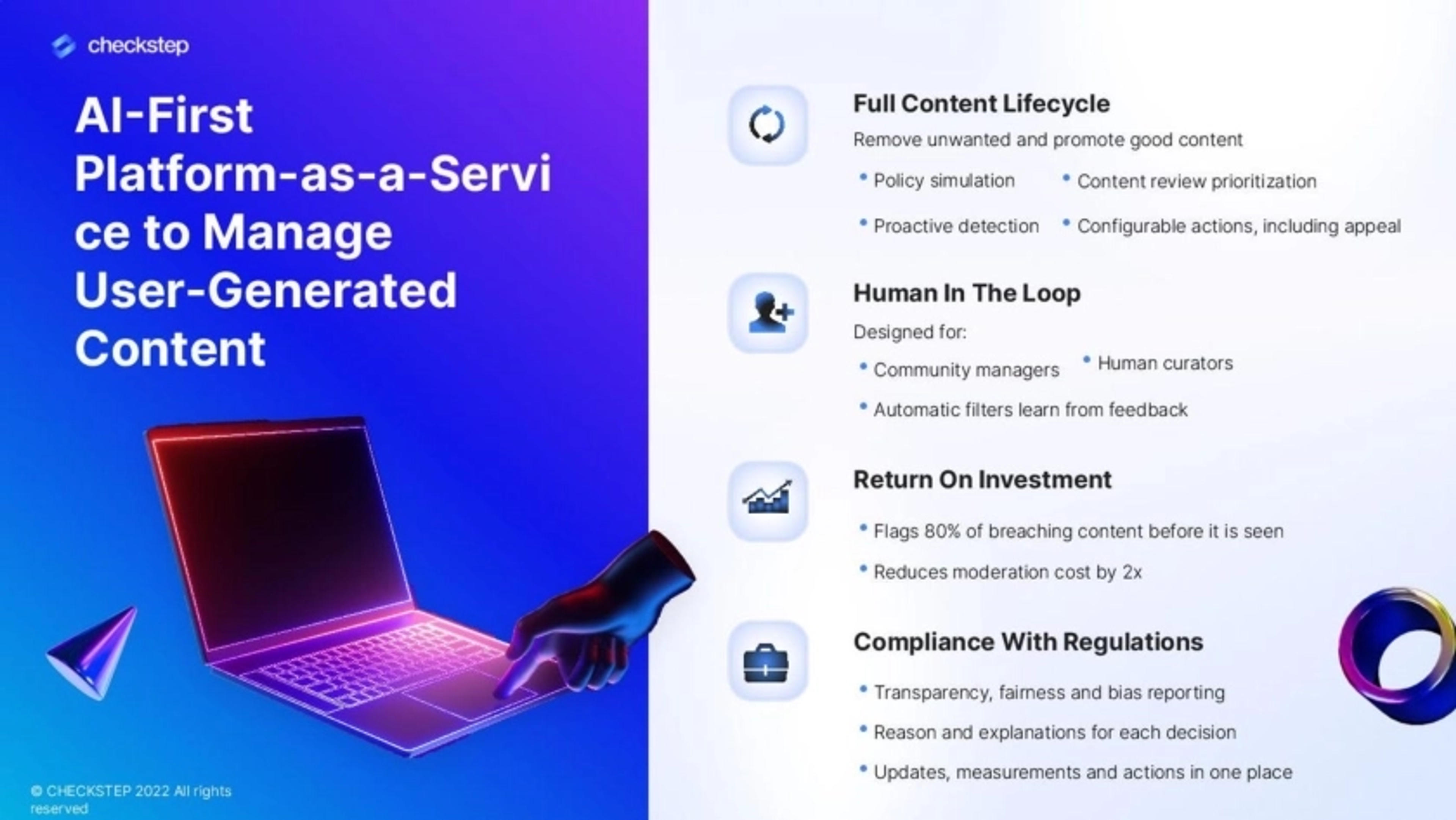 Checkstep Deck - Page #4 - Solution Slide