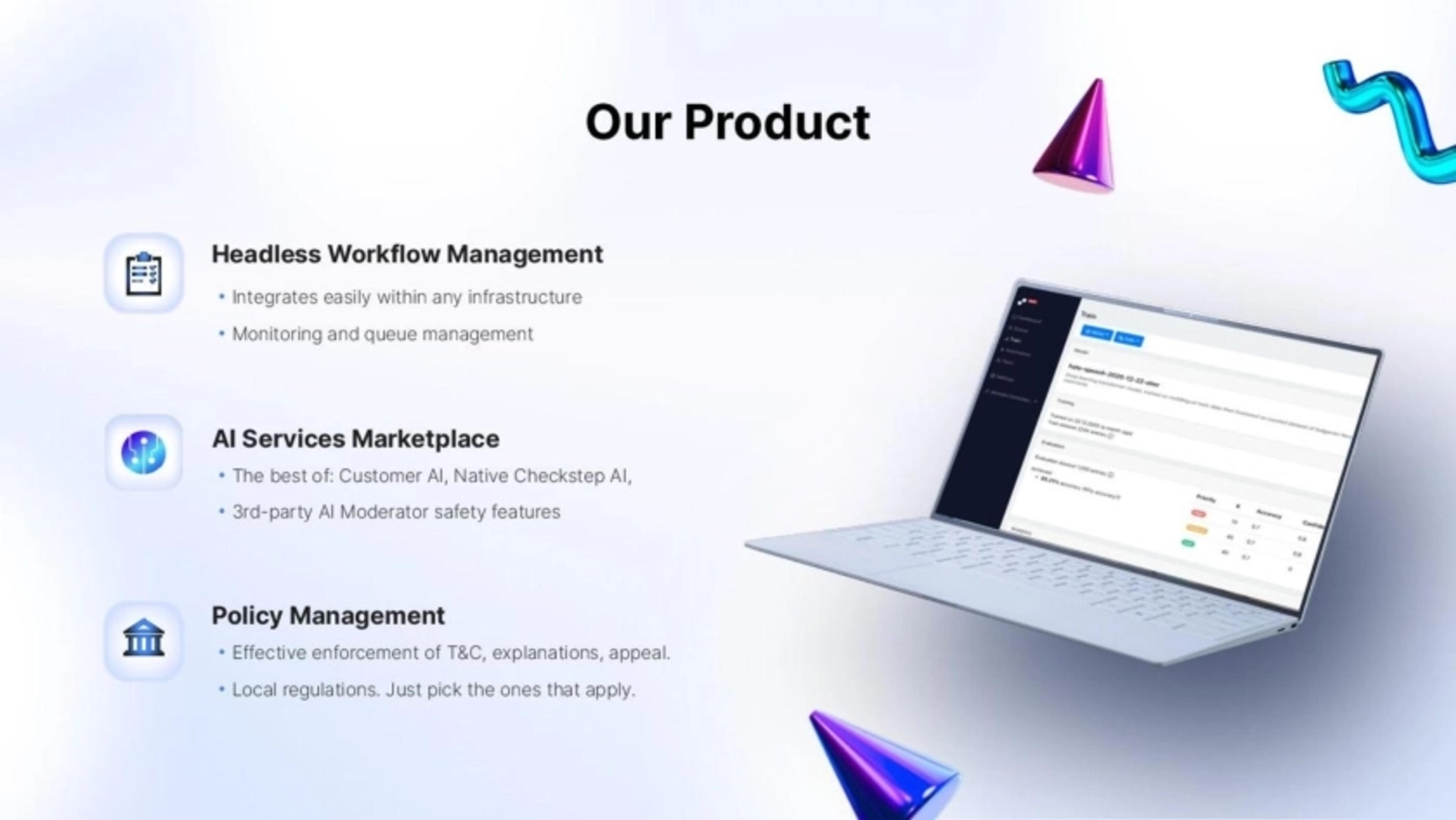 Checkstep Deck - Page #5 - Product Slide