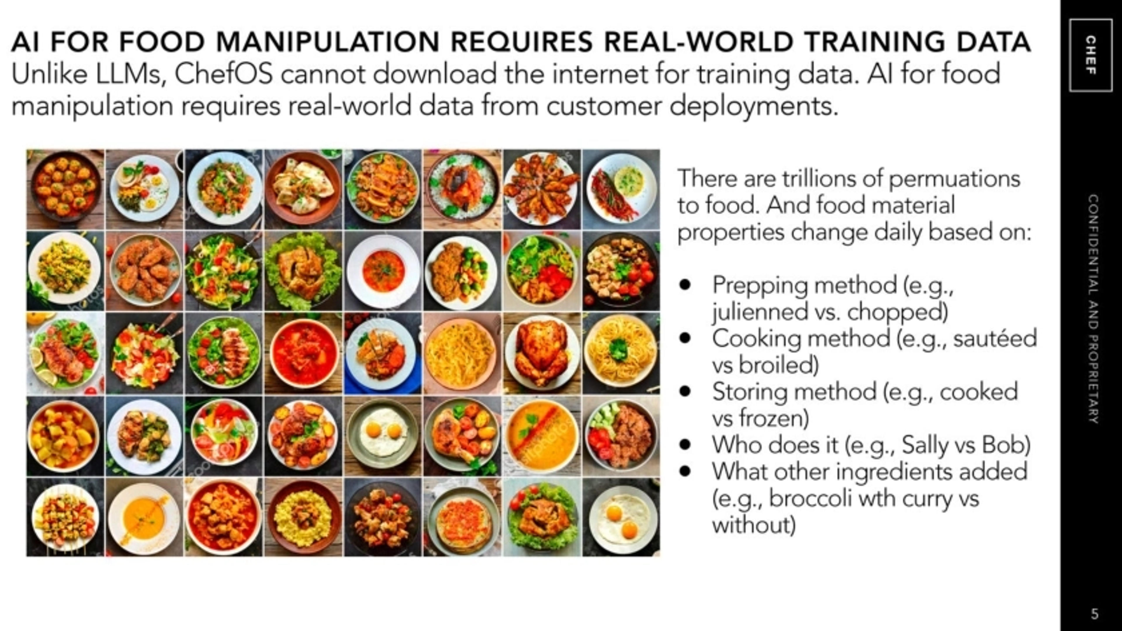 ChefRobotics Deck - Page #5 - Solution Slide