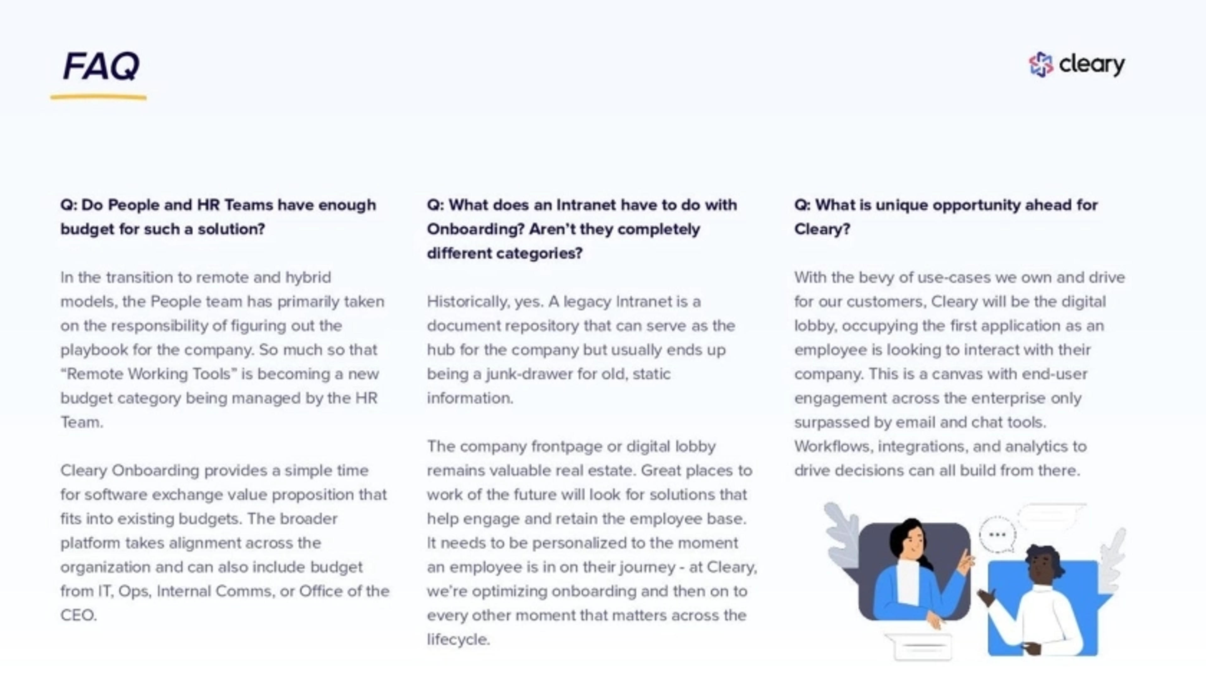 Cleary Deck - Page #17 - Appendix Slide