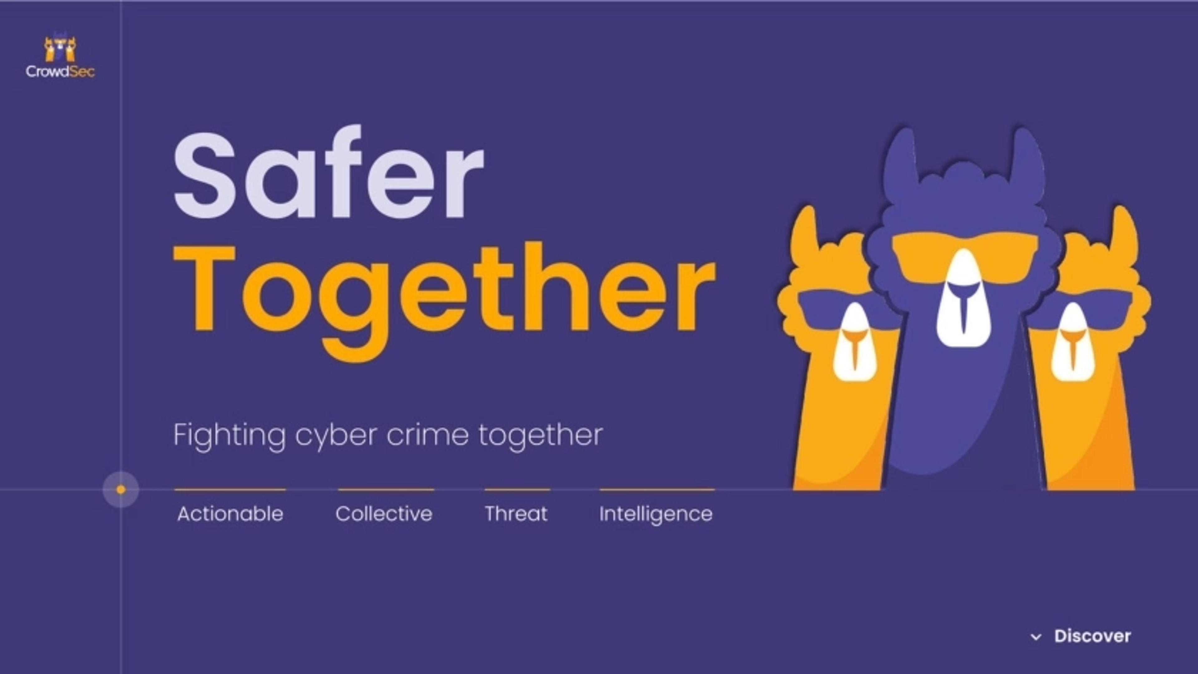 CrowdSec Deck - Page #1 - Solution Slide