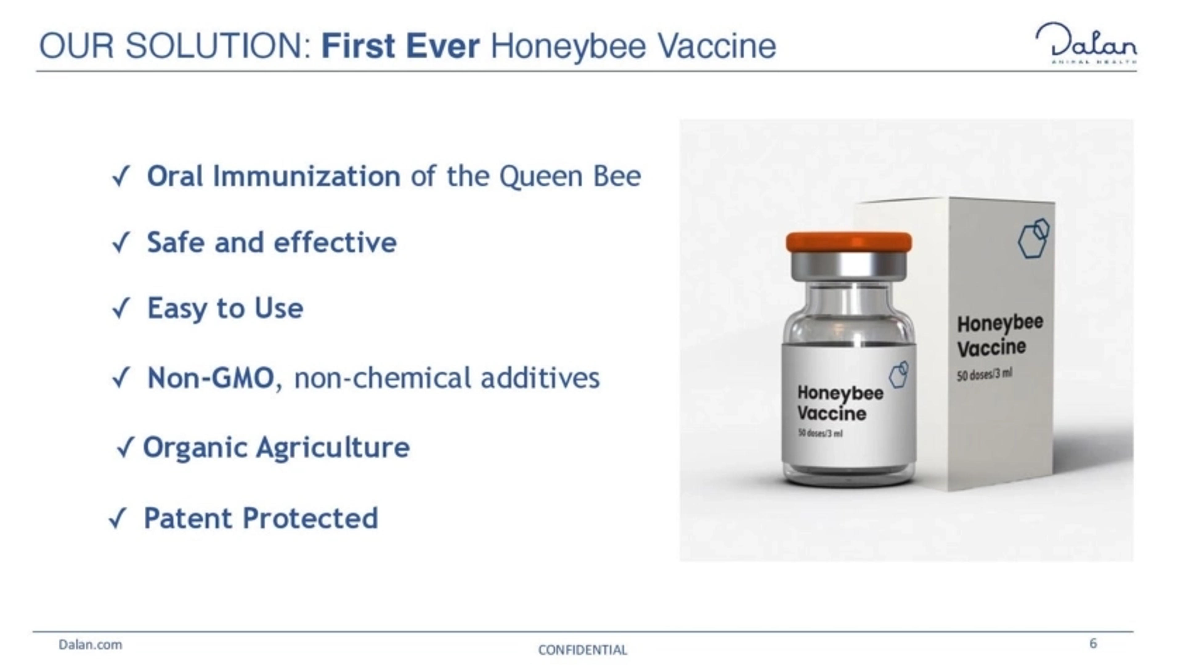 Dalan Animal Health Deck - Page #6 - Solution Slide