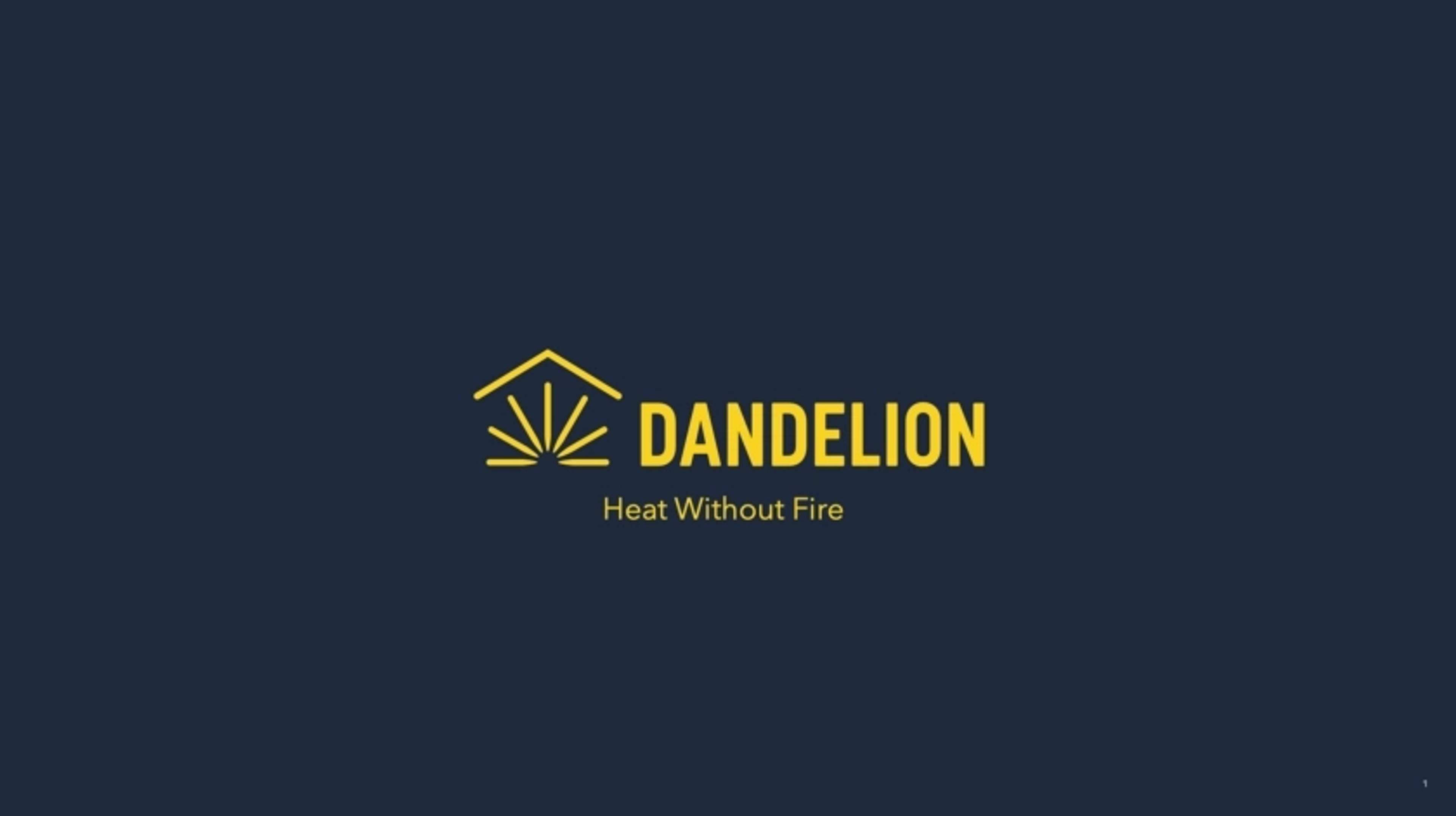 Dandelion Deck - Page #1 - Title Slide