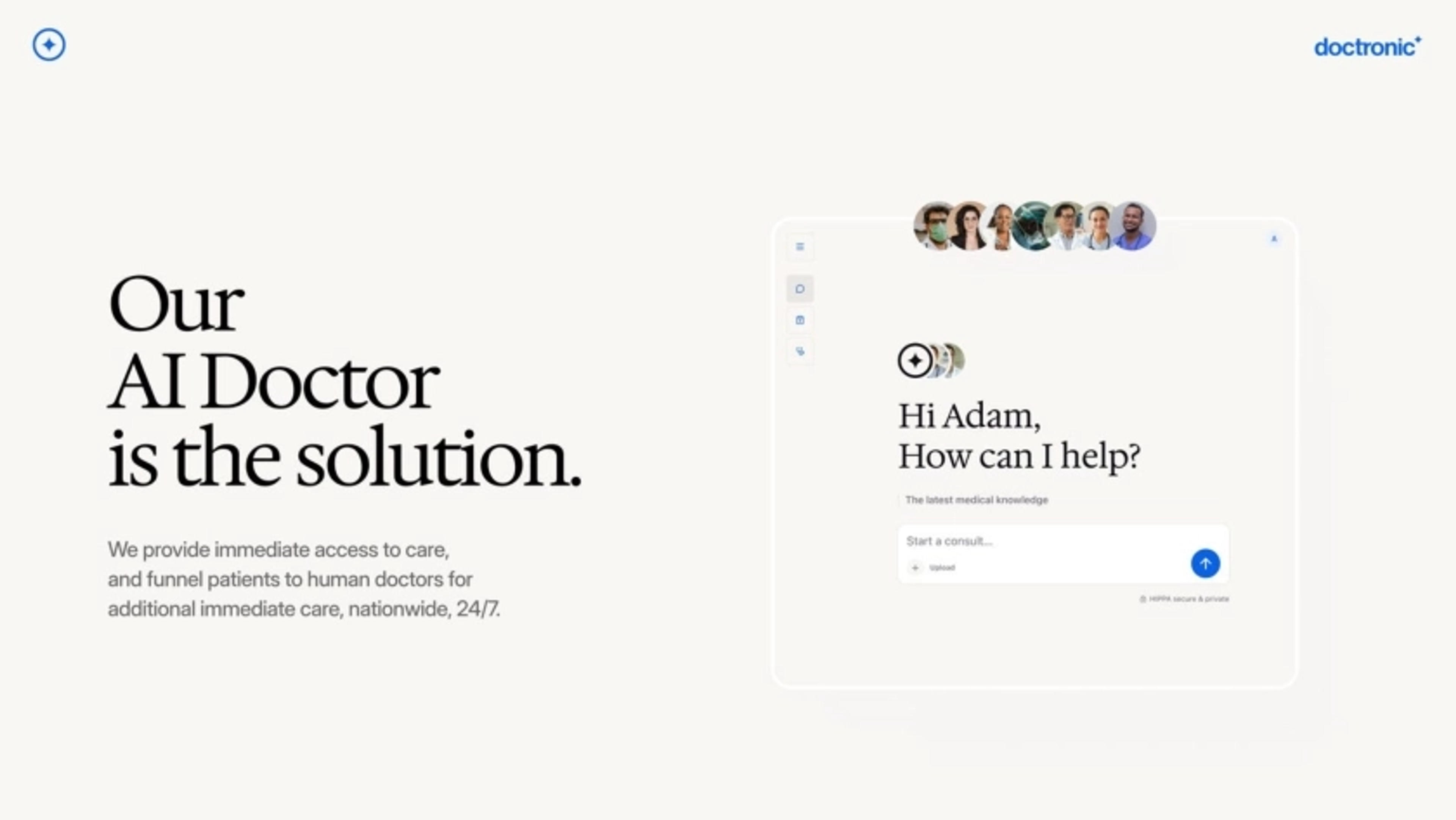 doctronic Deck - Page #5 - Solution Slide