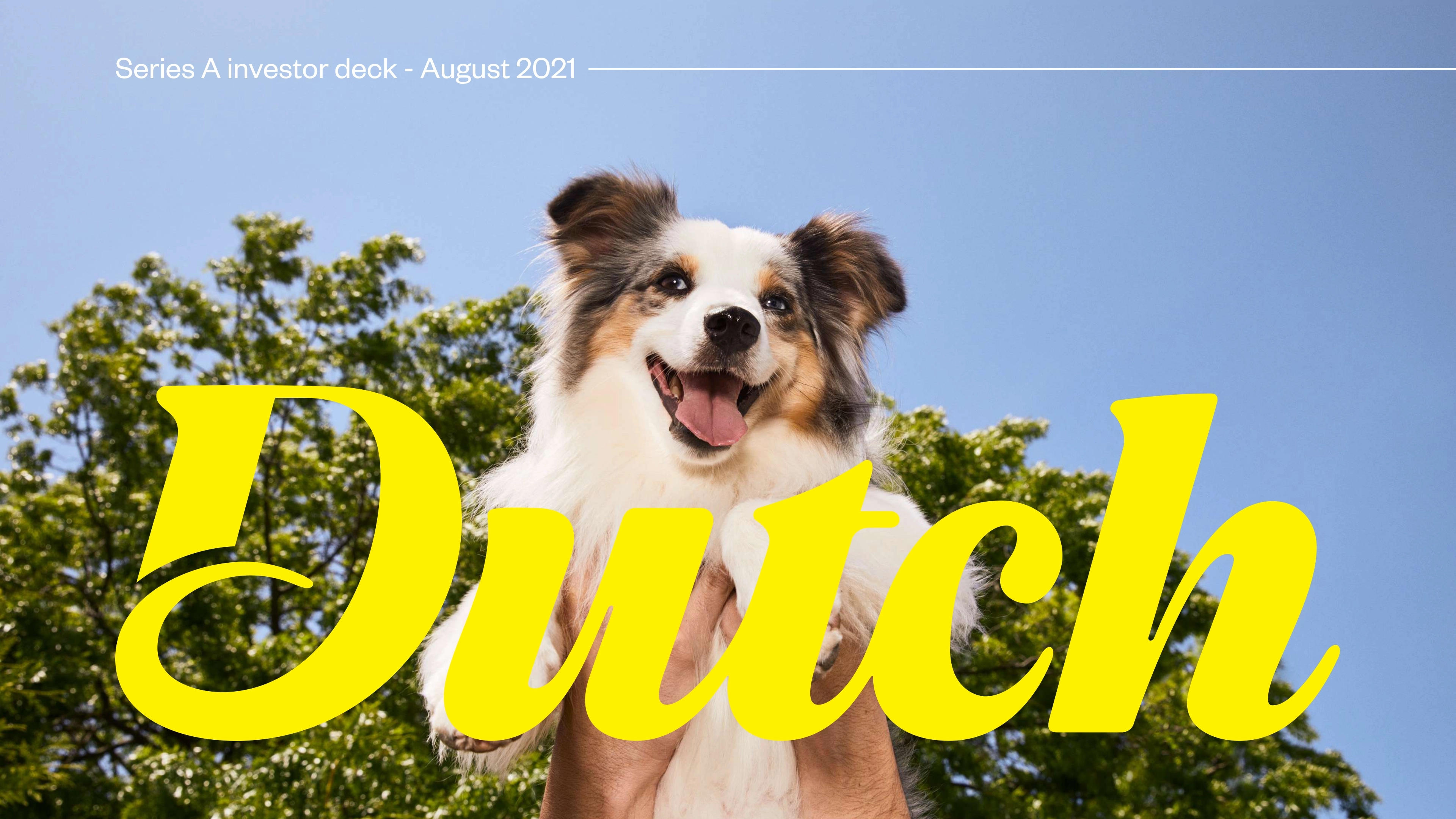 Dutch Deck - Page #1 - Title Slide